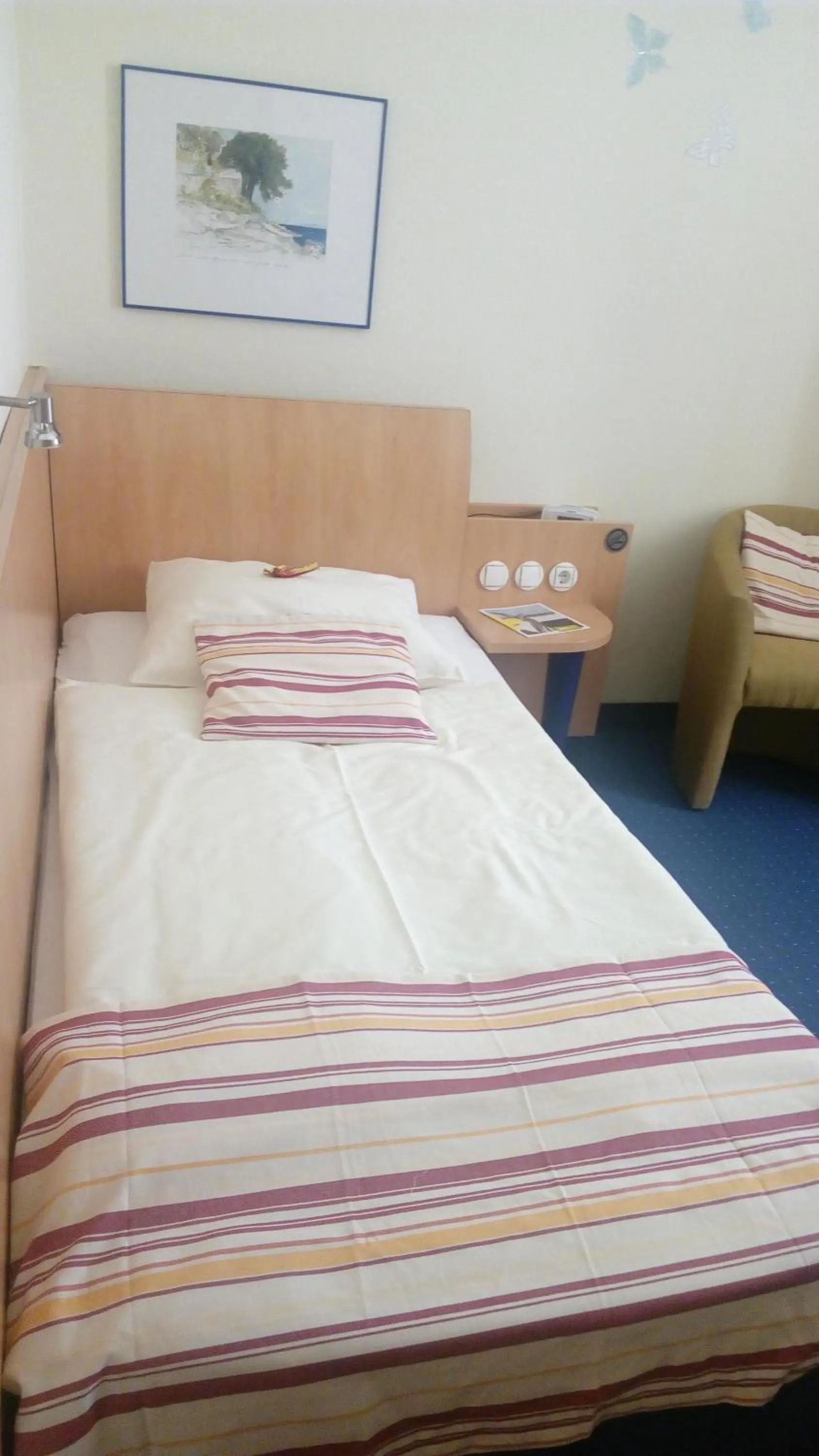 Bedroom, Bed in Hotel Scaletta