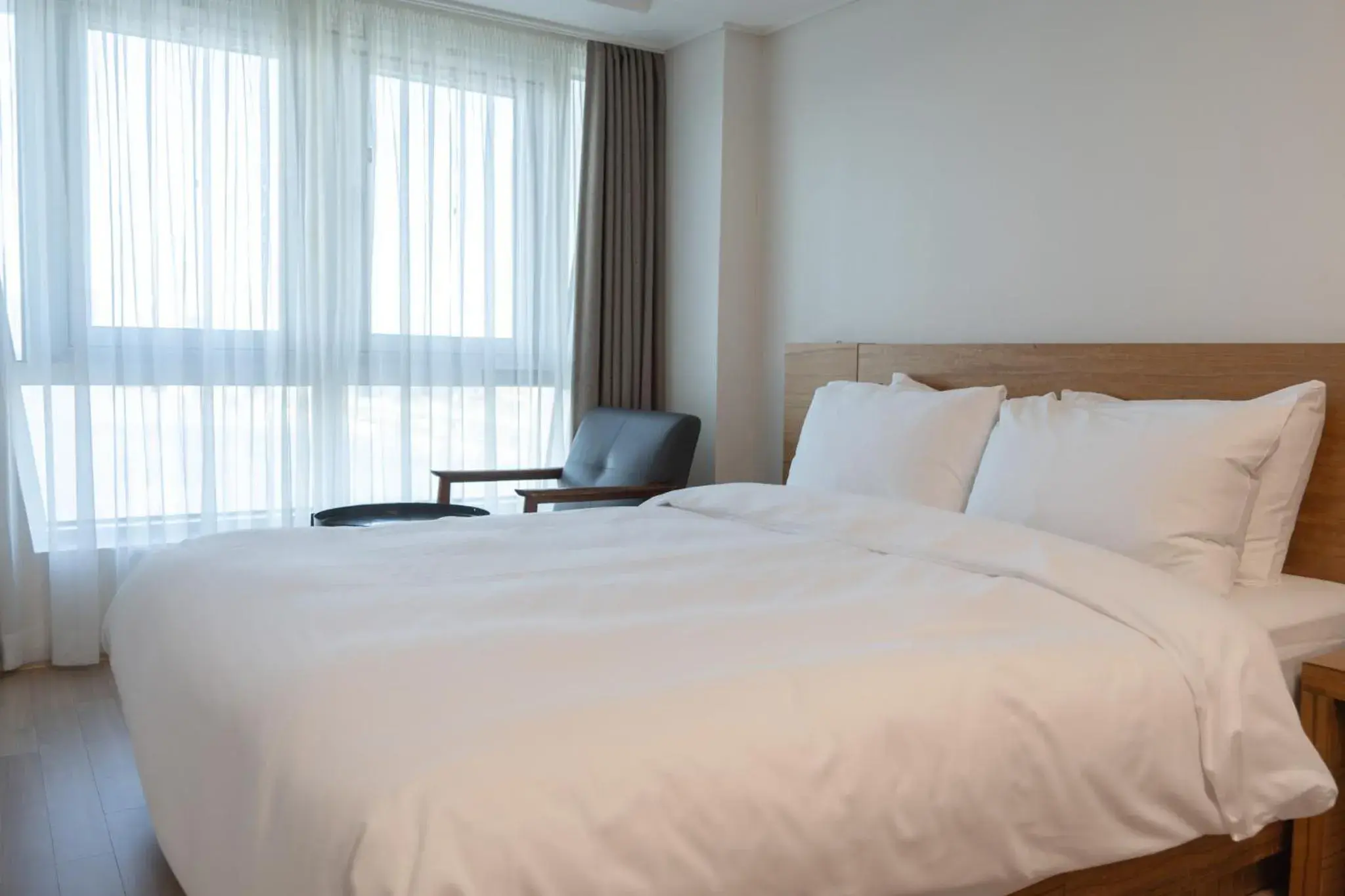 Bed in Sokcho Marina Hotel Bed in Sokcho Marina Hotel