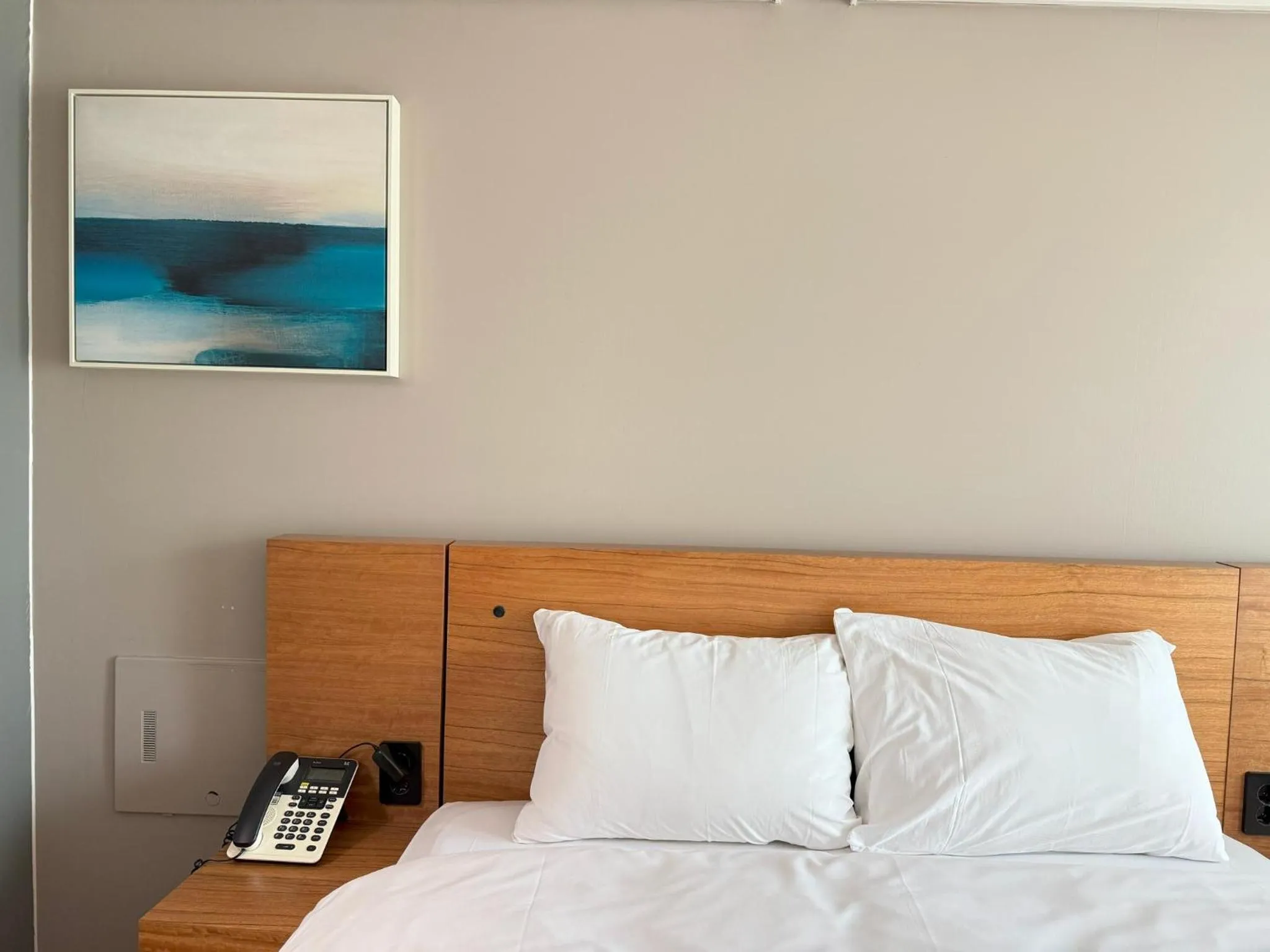 Bed in Sokcho Marina Hotel