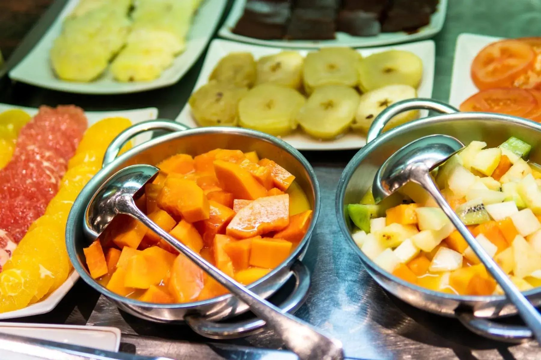 Continental breakfast in Parador de El Hierro Continental breakfast in Parador de El Hierro