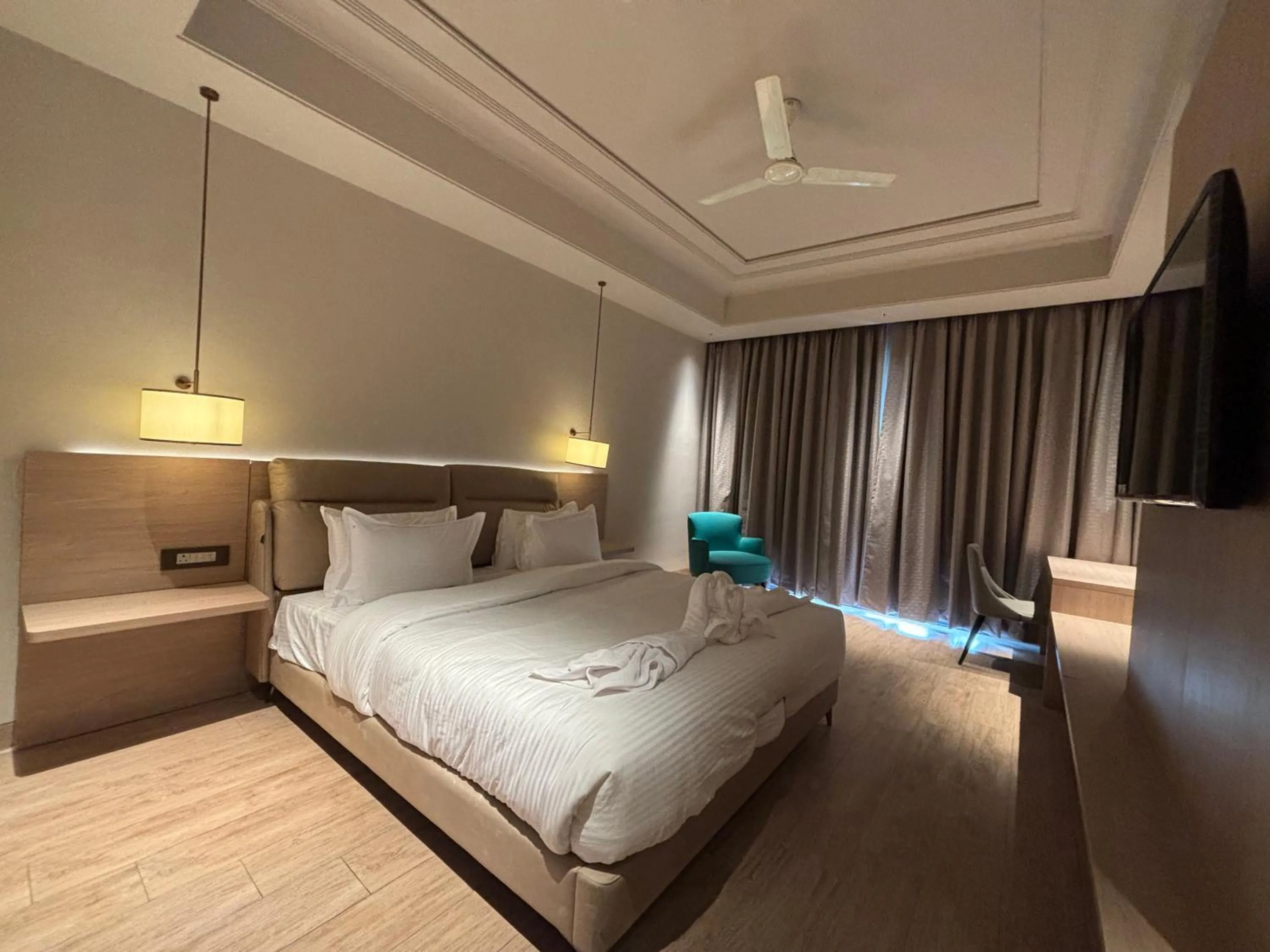 Bed in The Supreme Hotel and Banquet