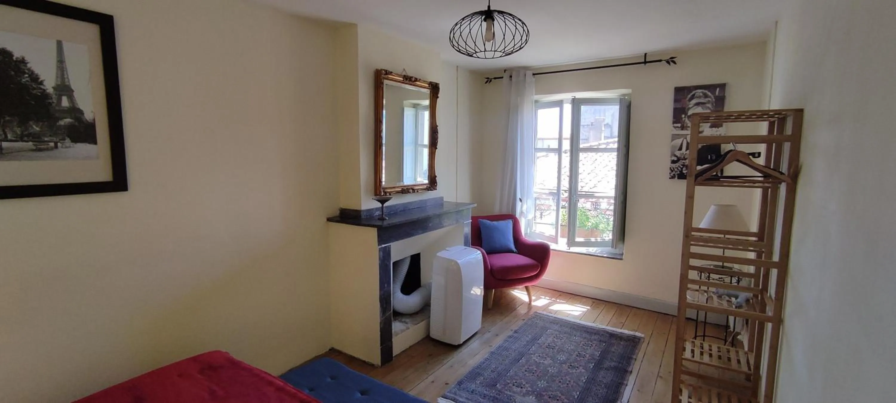 Bedroom in The Apartments, Rue Barbès