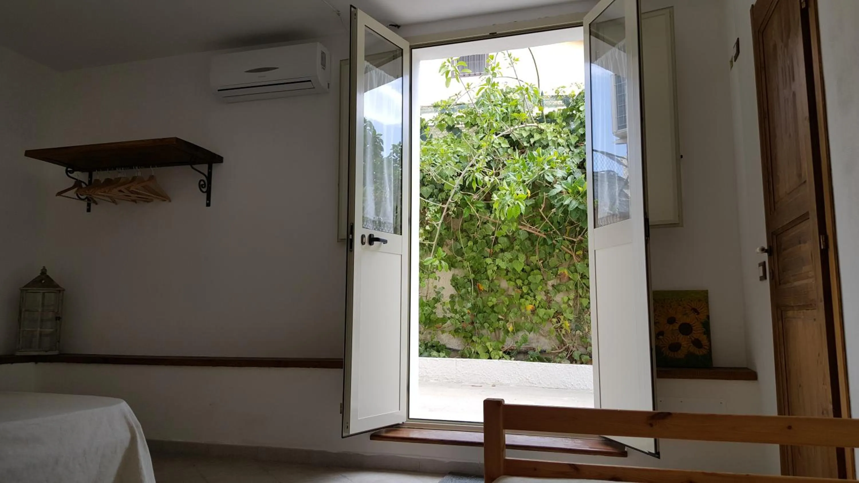 Garden view in Teodora House