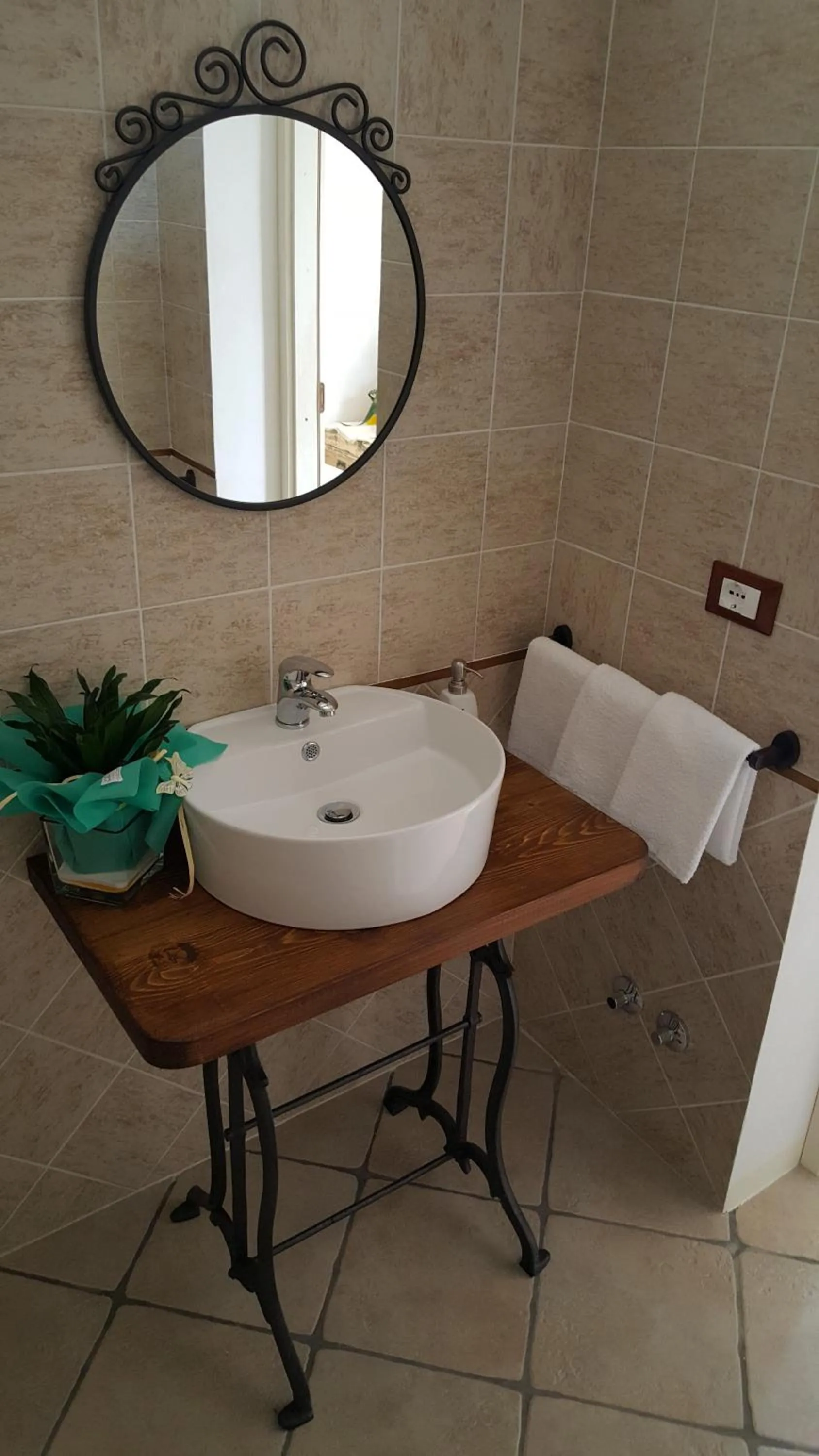 Decorative detail in Teodora House