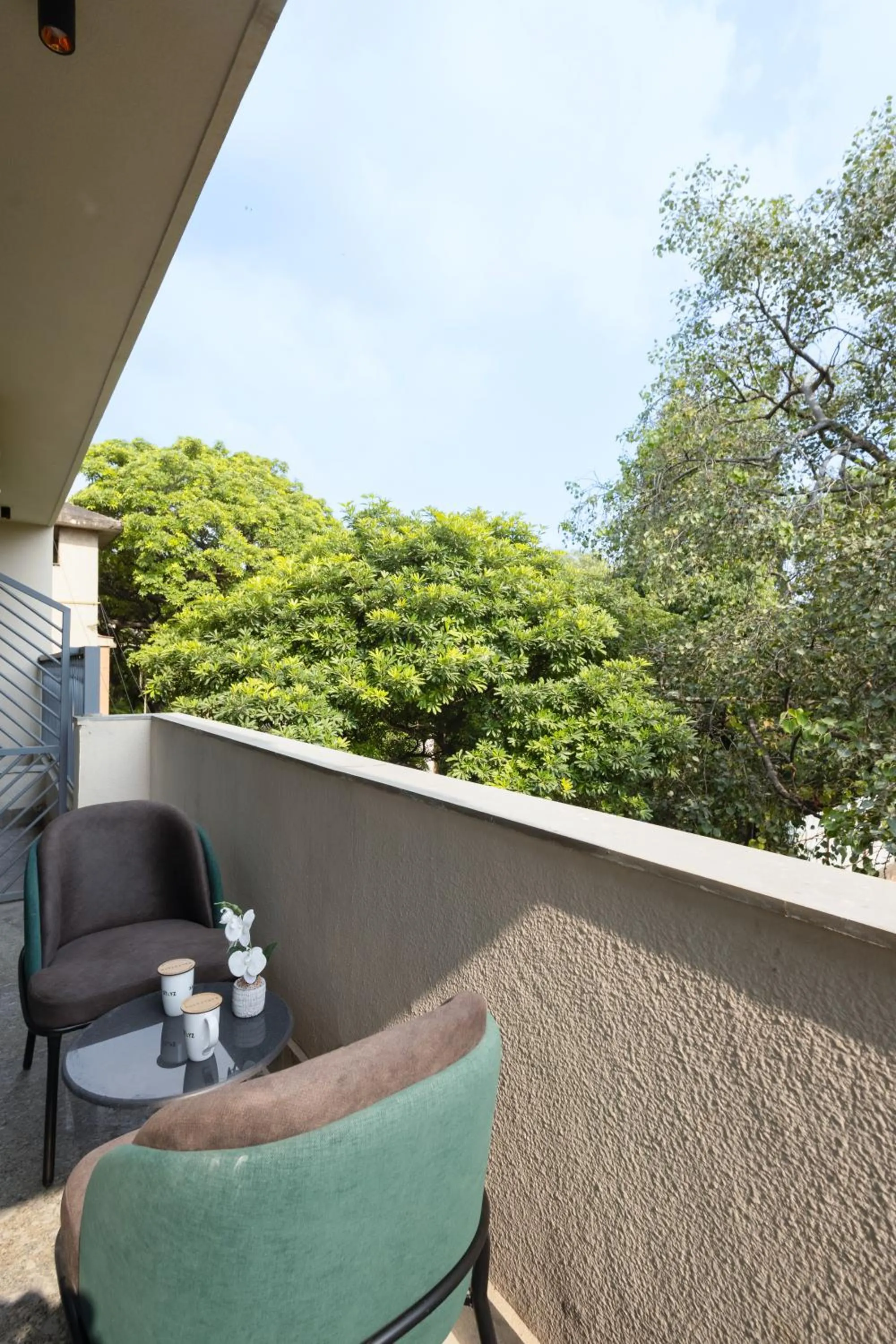 Patio in Saltstayz Premier - Naraina, Central Delhi