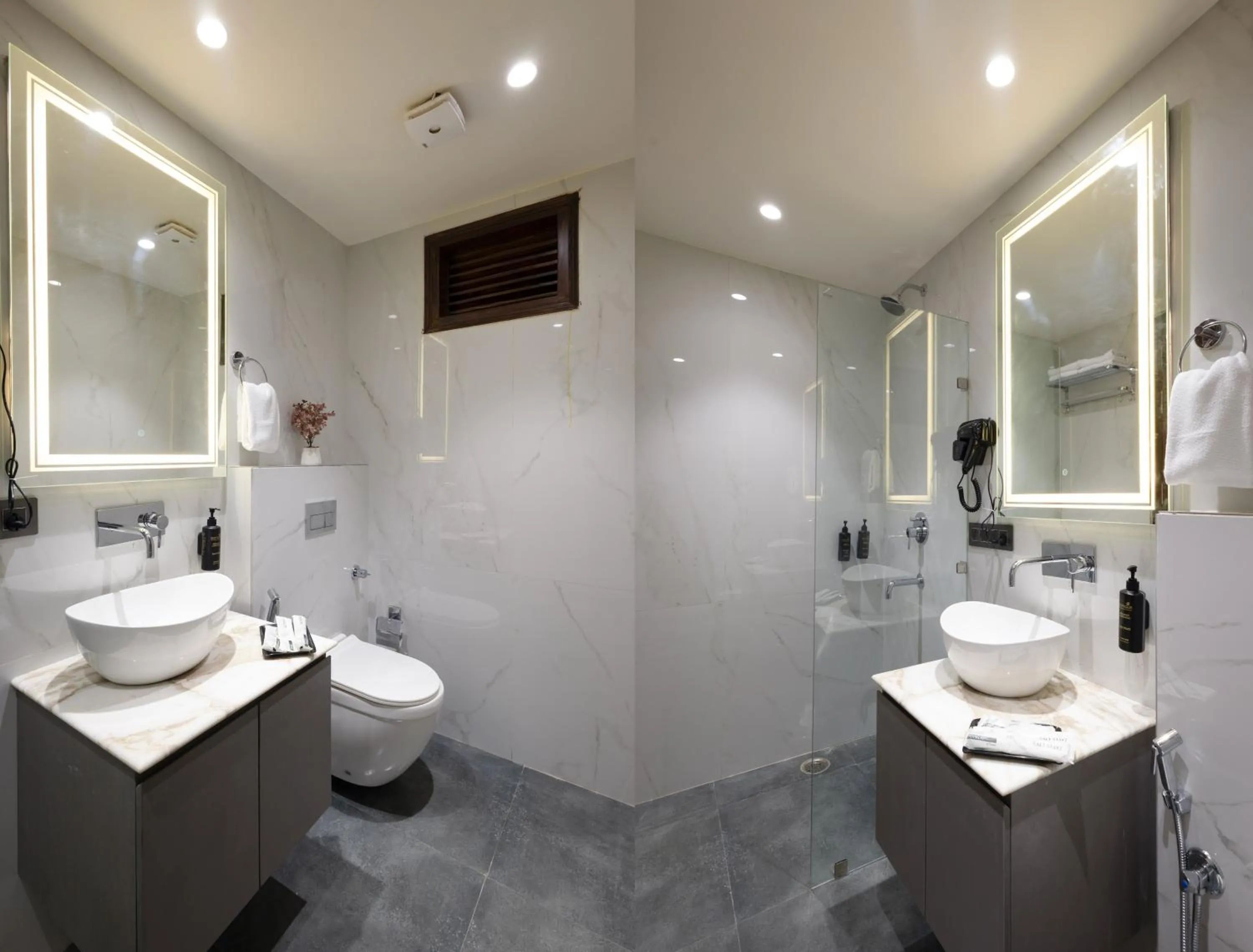 Shower in Saltstayz Premier - Naraina, Central Delhi