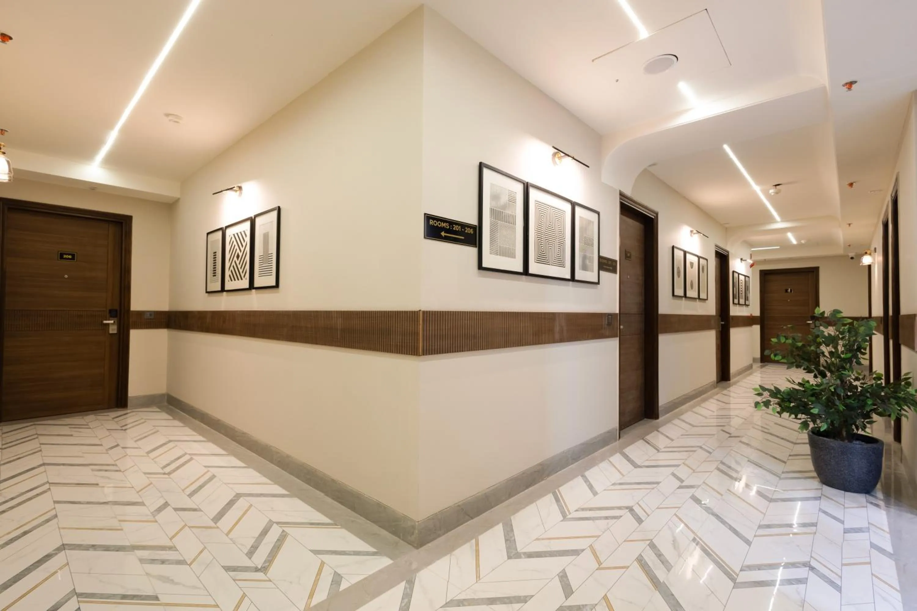 Decorative detail in Saltstayz Premier - Naraina, Central Delhi