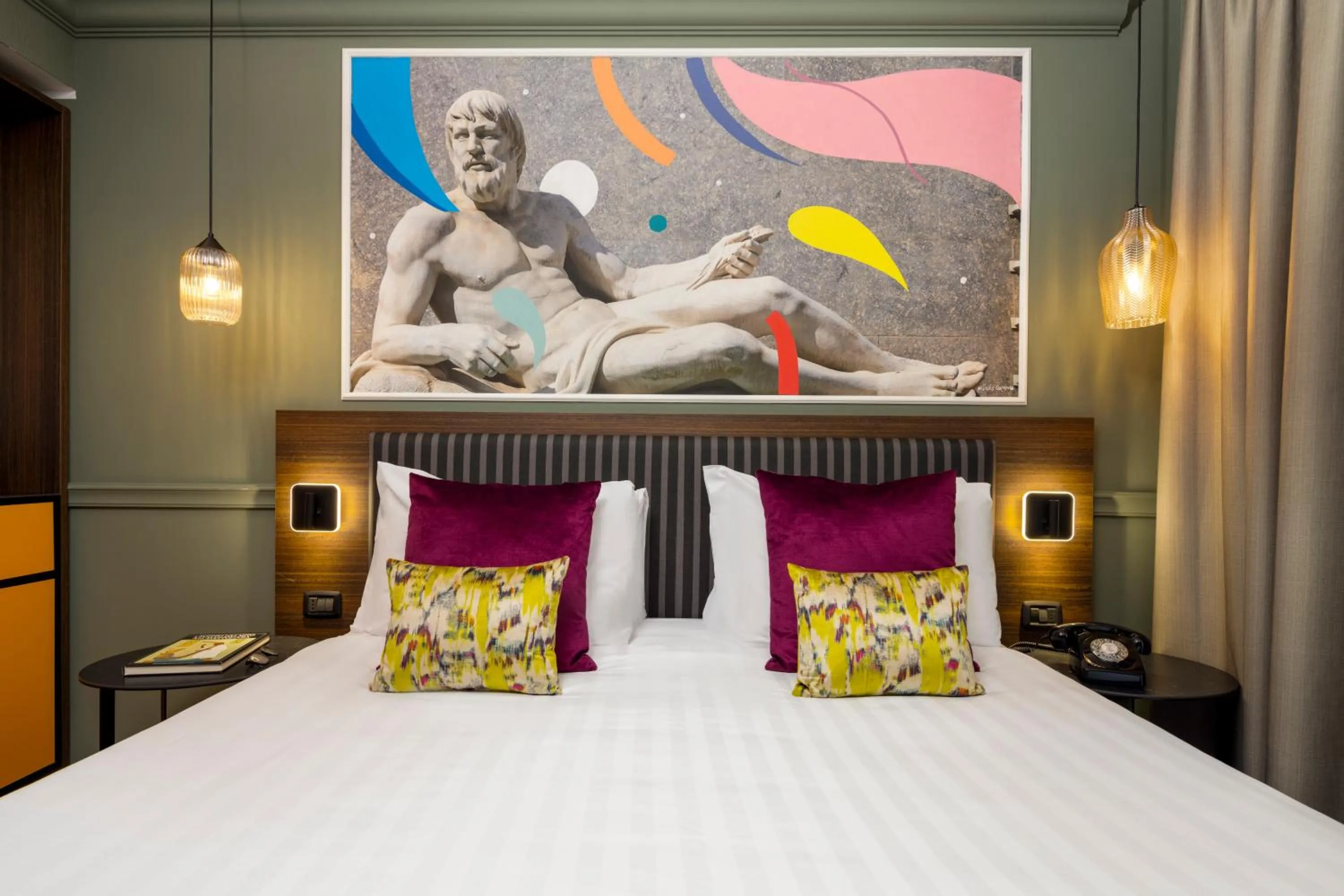 Bed in Hotel Indigo Turin by IHG