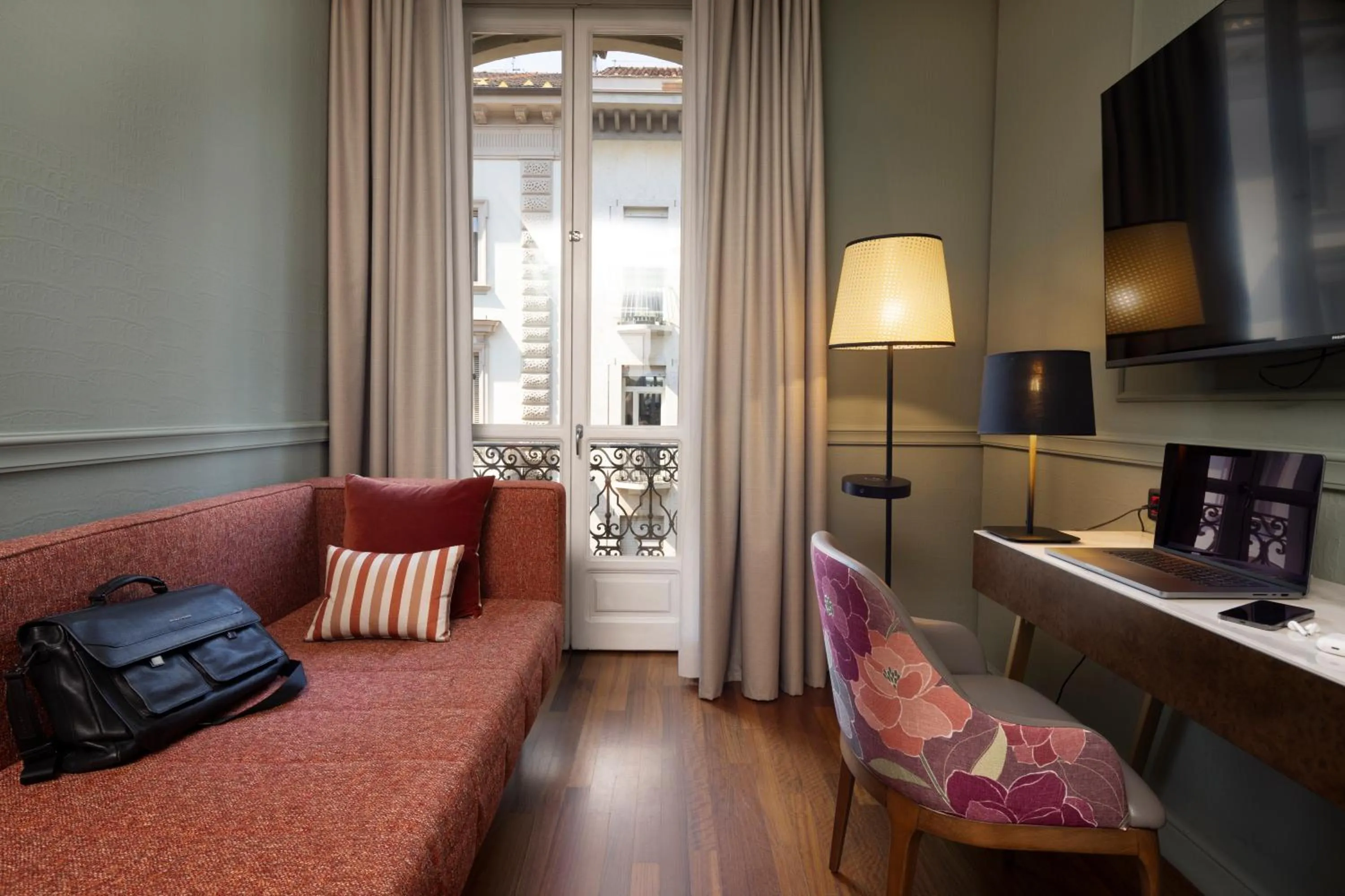 Living room in Hotel Indigo Turin by IHG