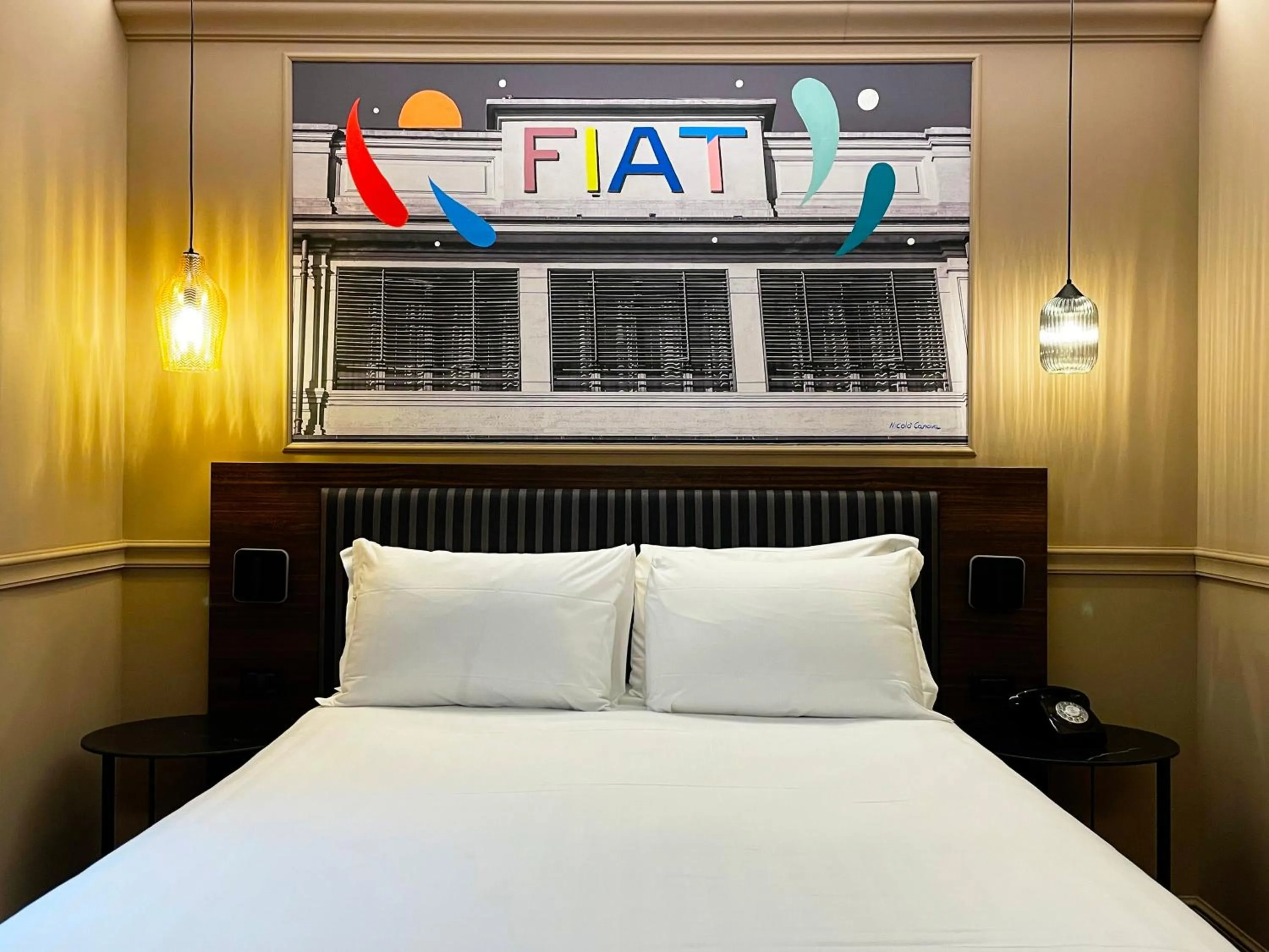 Photo of the whole room, Bed in Hotel Indigo Turin by IHG