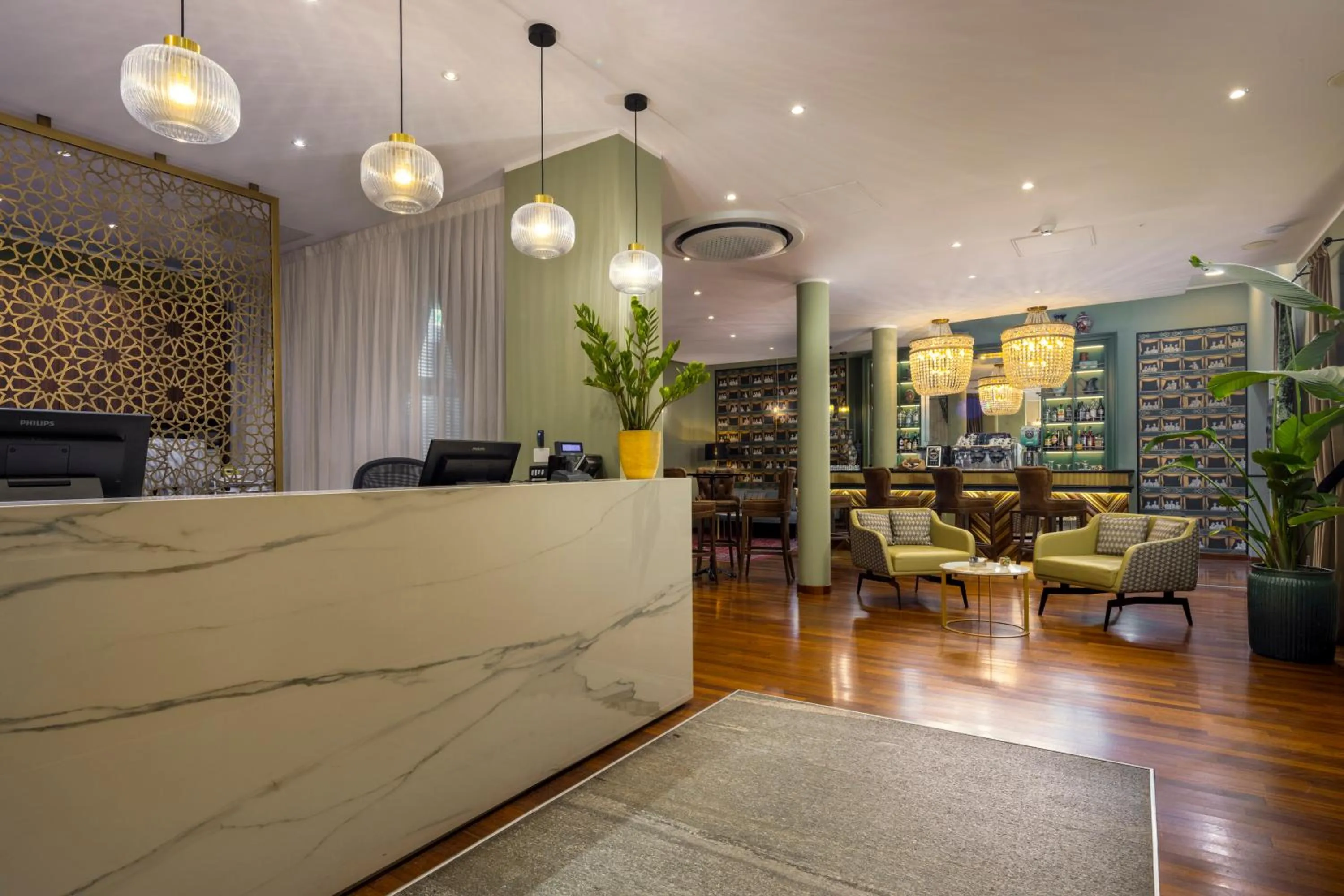 Living room in Hotel Indigo Turin by IHG