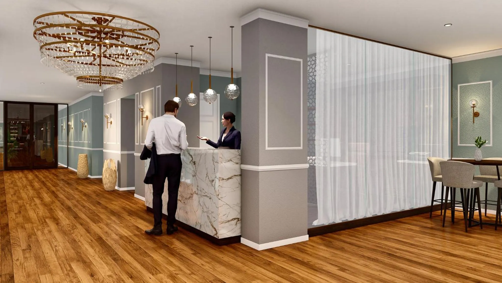 Property building in Hotel CHC Torino Castello