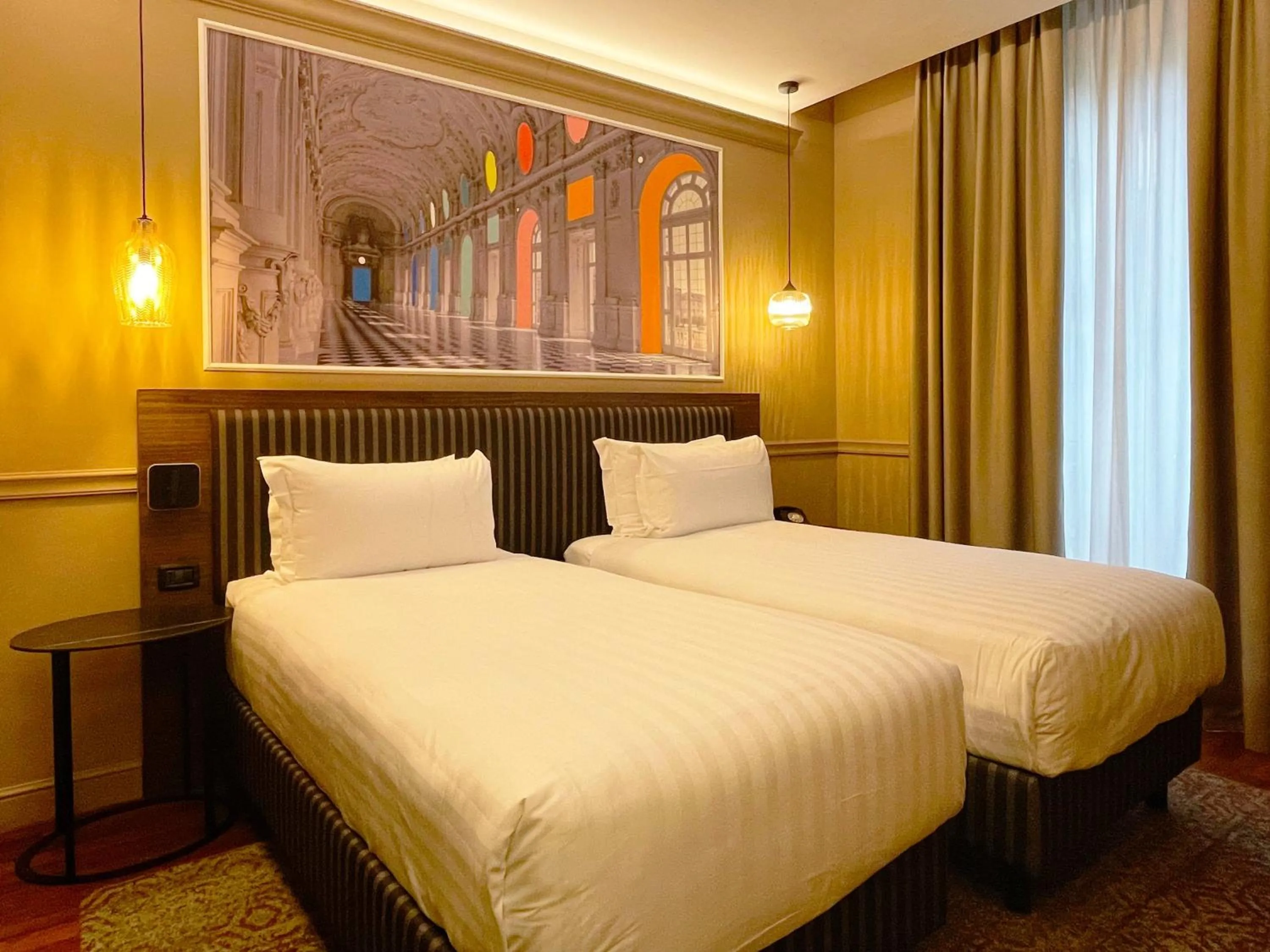 Photo of the whole room, Bed in Hotel Indigo Turin by IHG