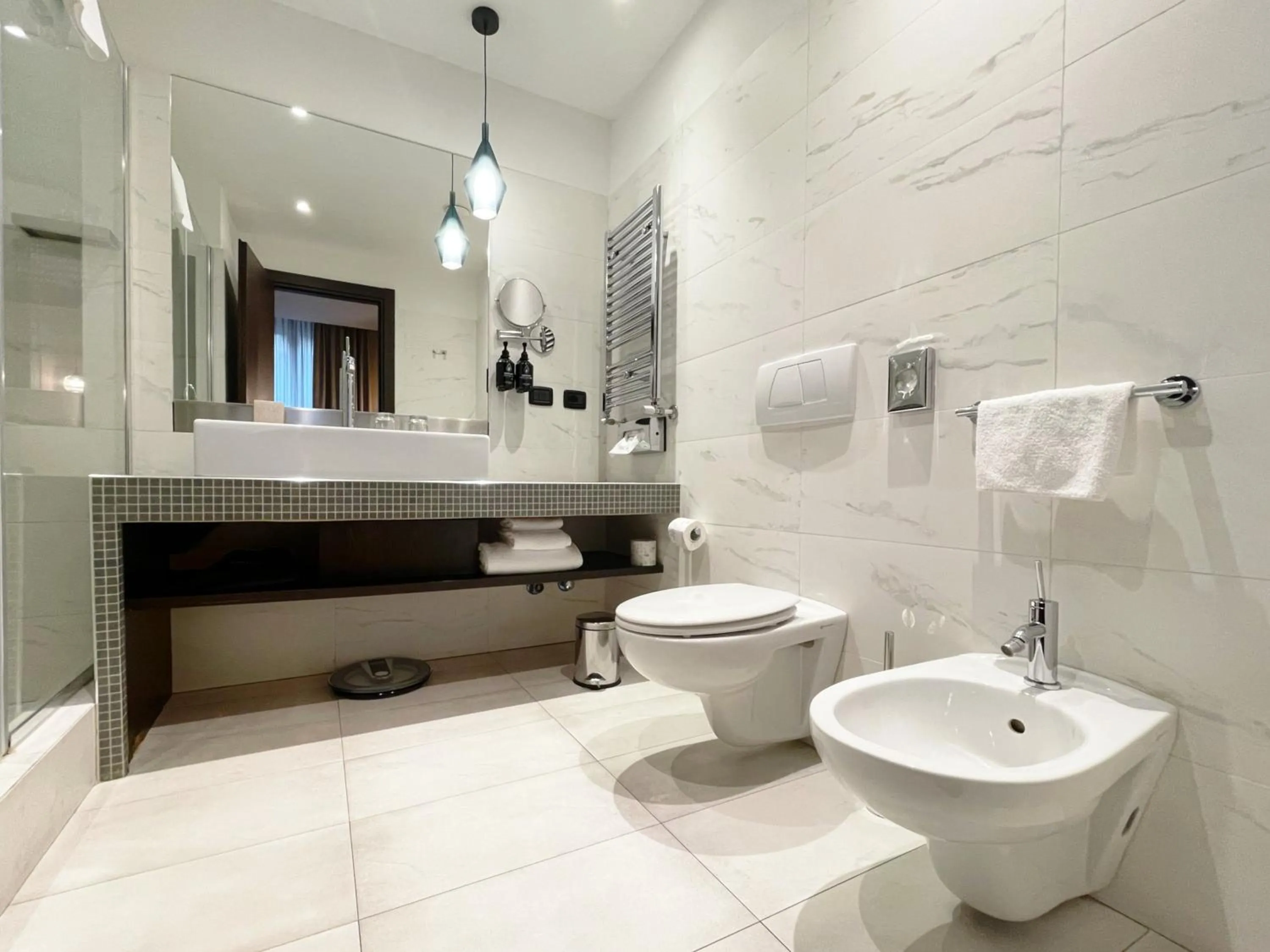 Bathroom in Hotel Indigo Turin by IHG