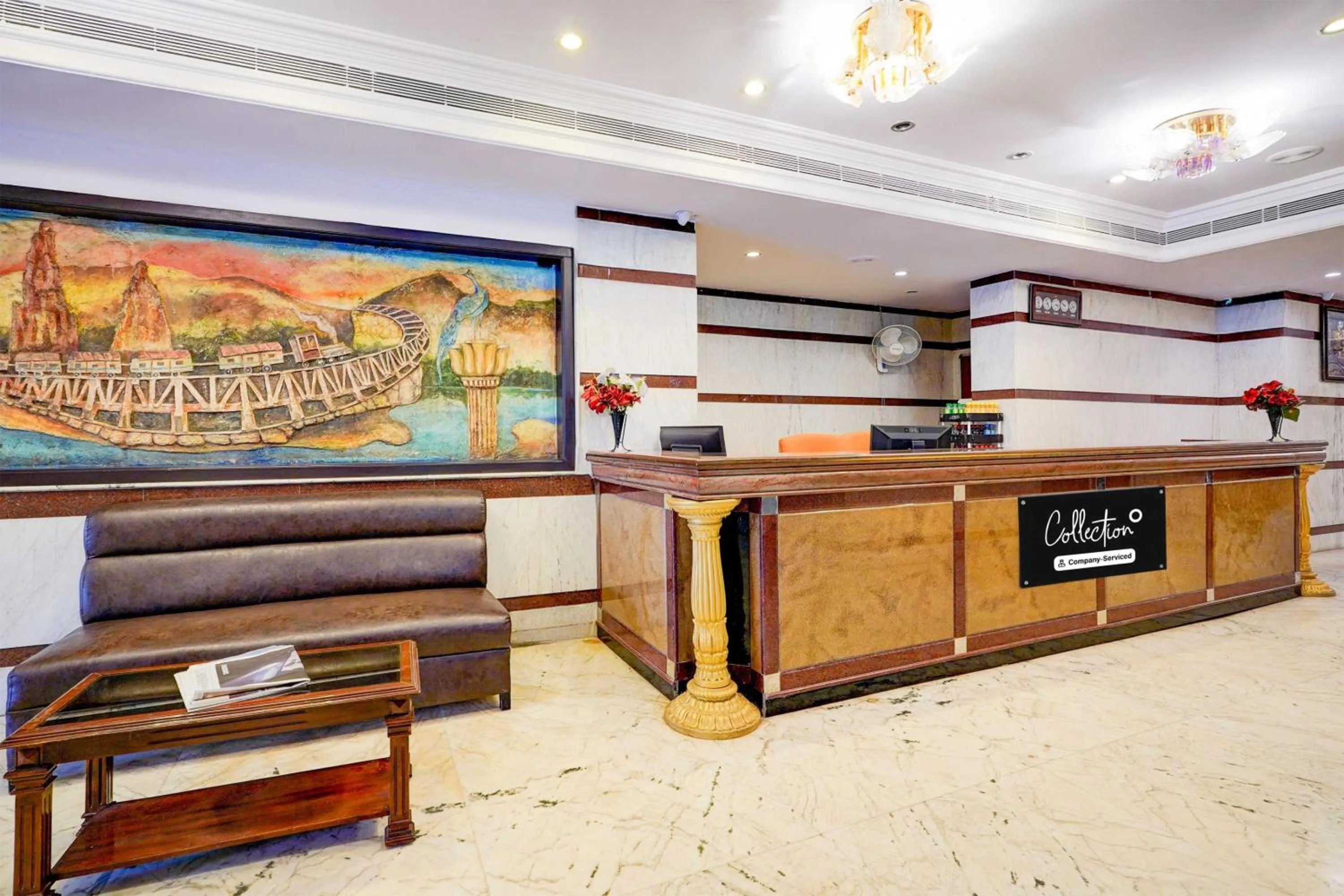 Lobby or reception in Collection O Hal Airport Road