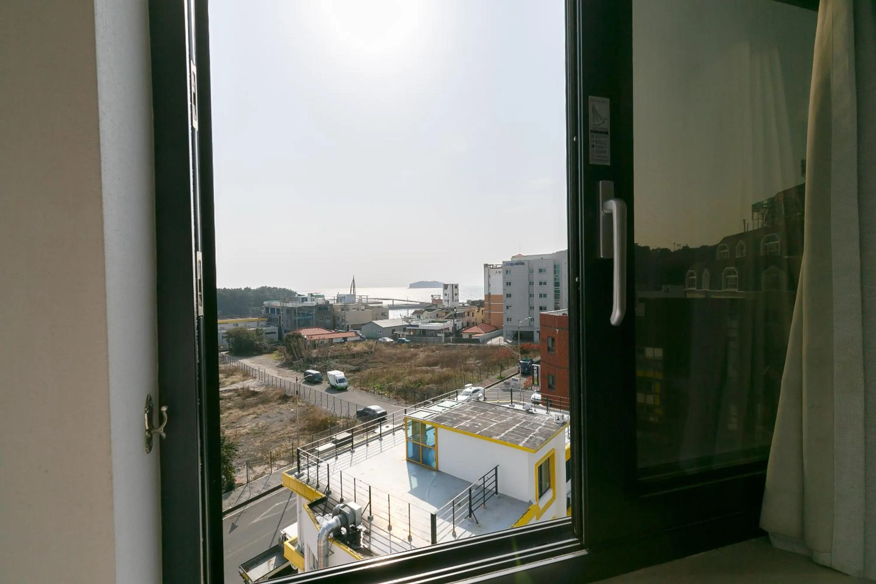 Sea view in BK Hotel Jeju
