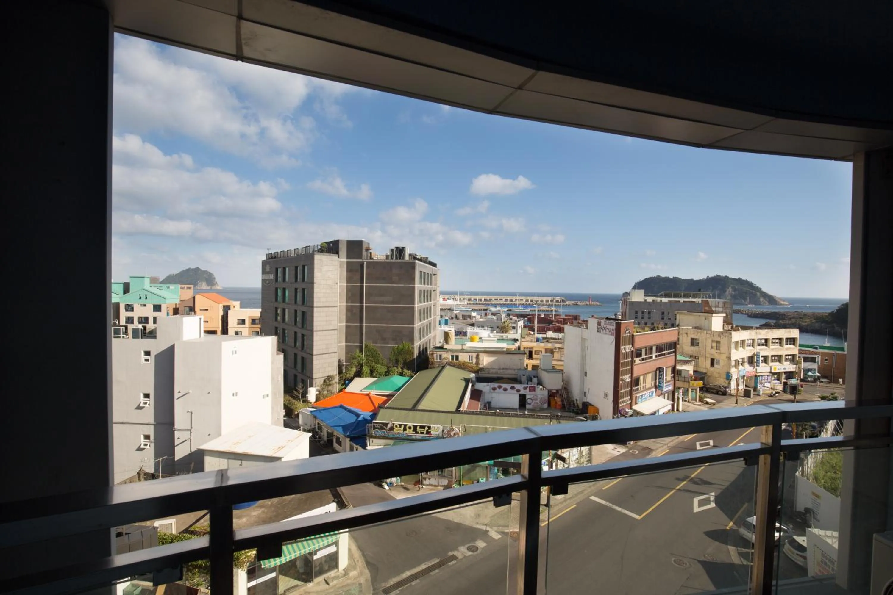 Balcony/Terrace in BK Hotel Jeju