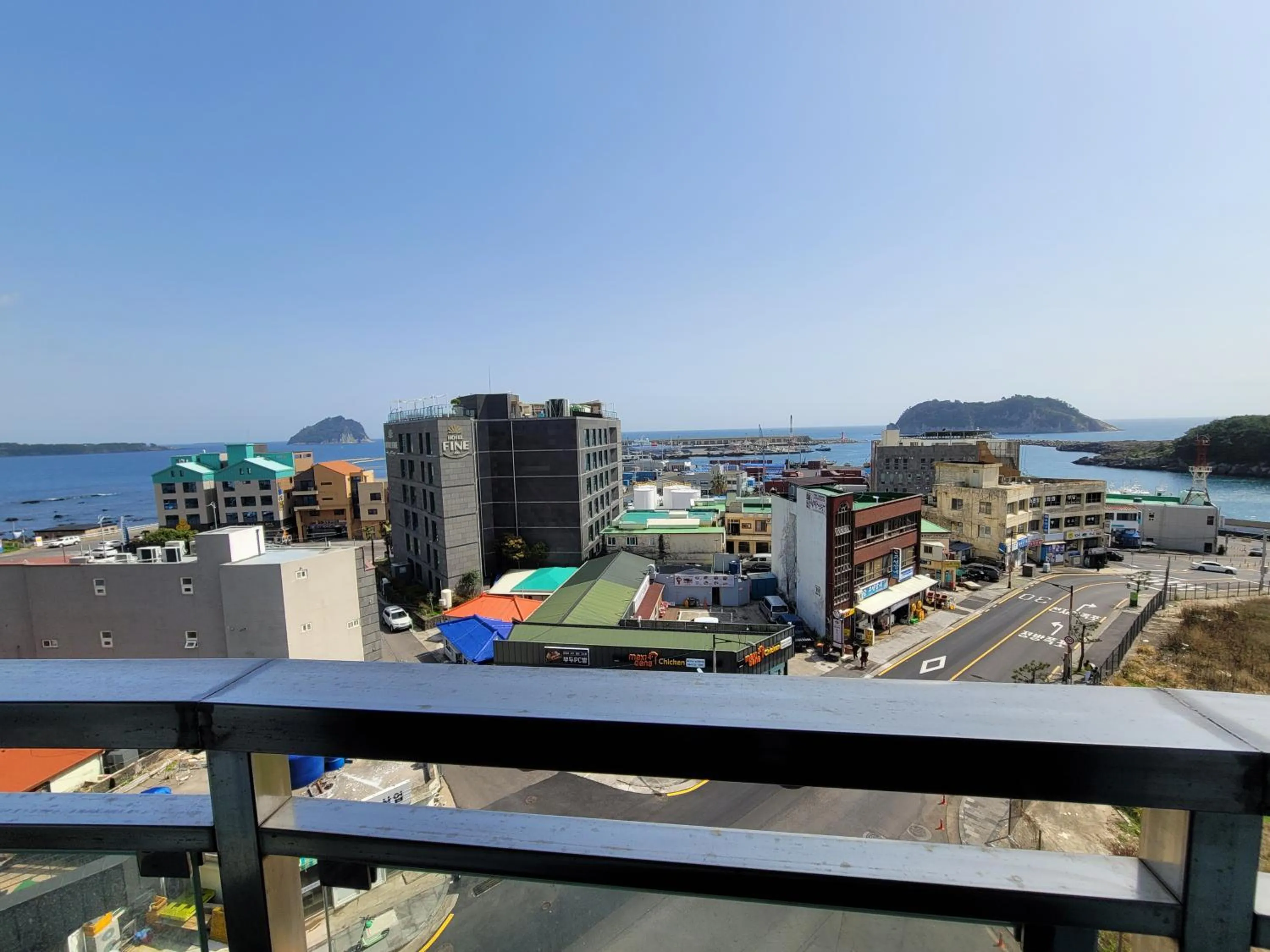 Balcony/Terrace in BK Hotel Jeju