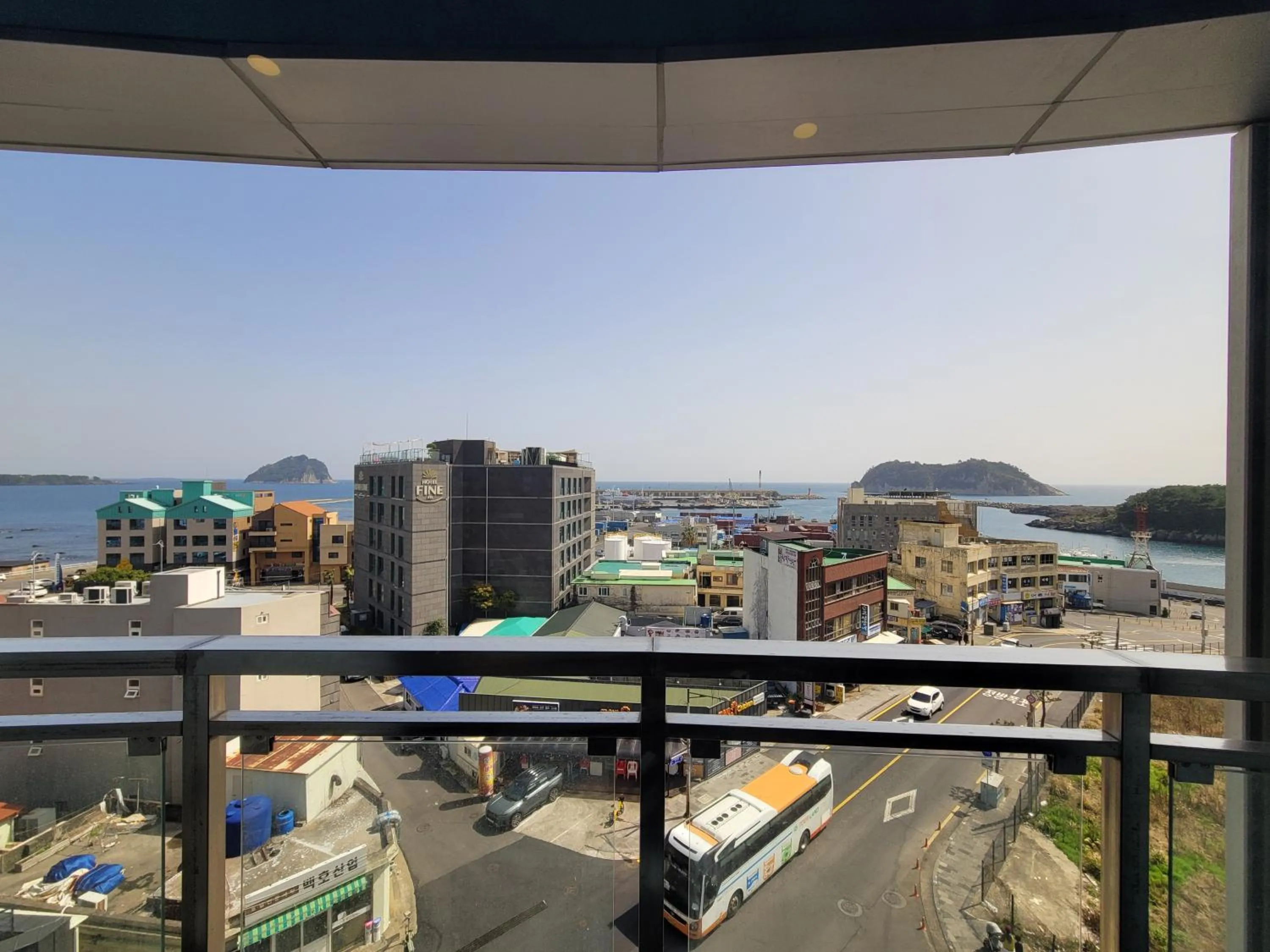 Balcony/Terrace in BK Hotel Jeju
