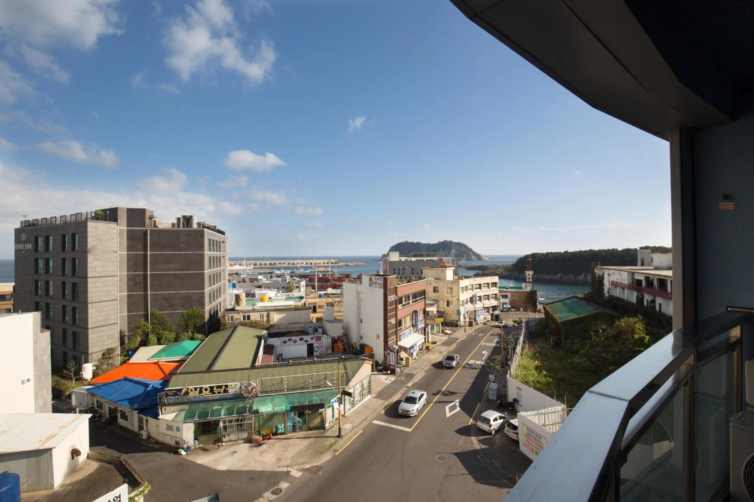 Balcony/Terrace in BK Hotel Jeju