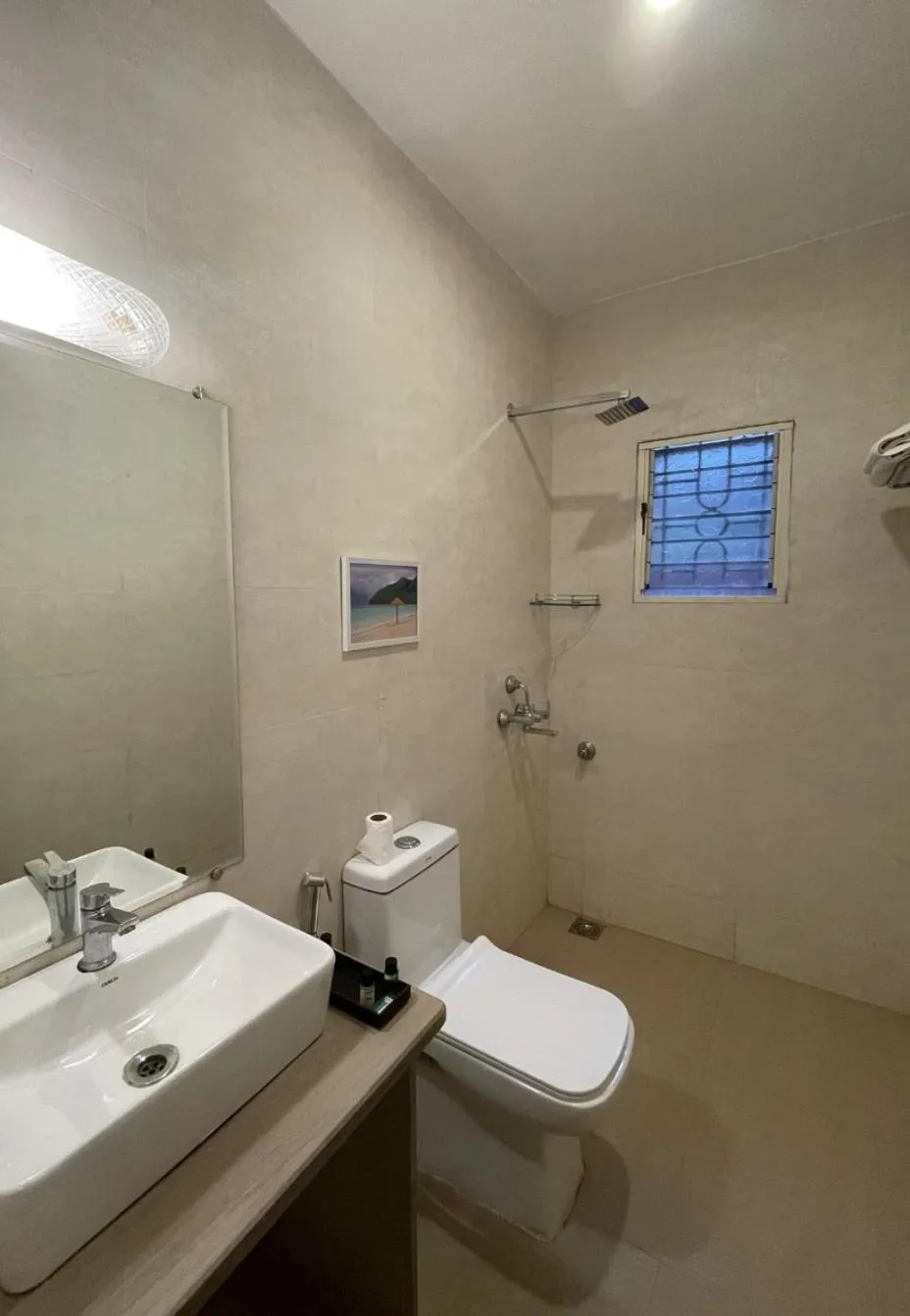 Toilet in La Vaiencia Beach Resort, Morjim