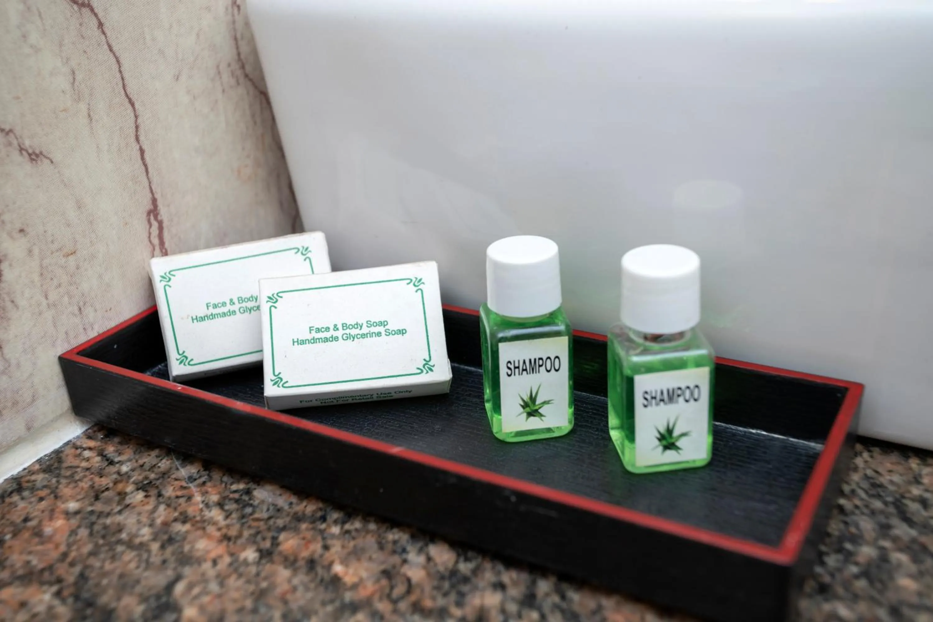 Toilet in La Vaiencia Beach Resort, Morjim