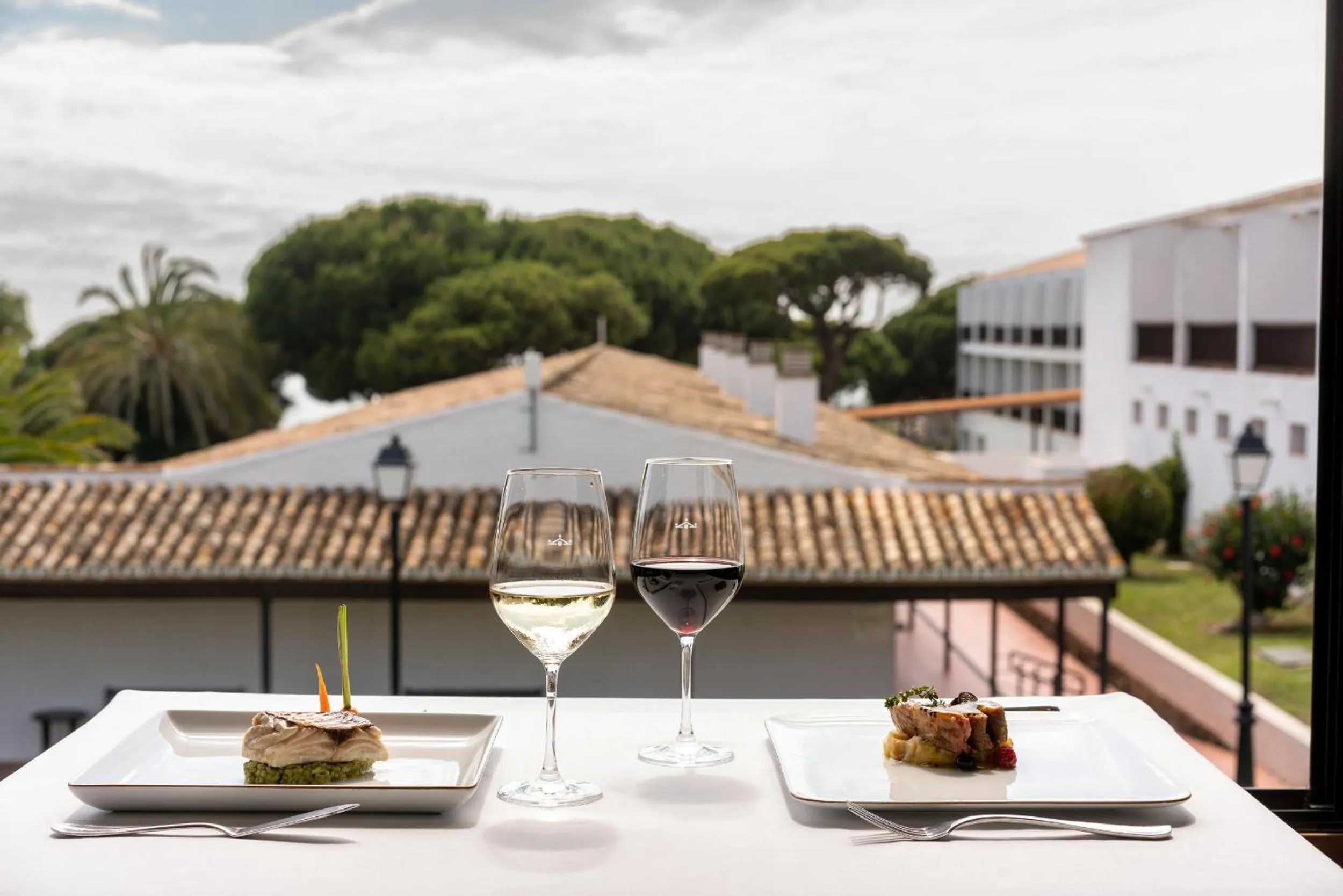 Food in Parador de Mazagón