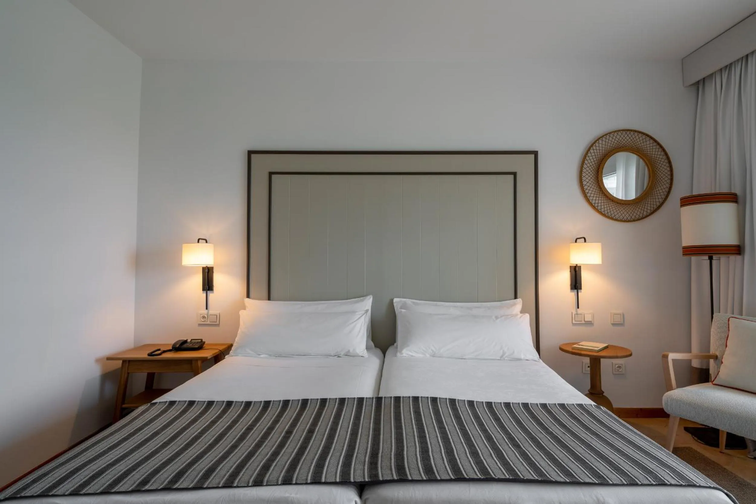 Bed in Parador de Mazagón