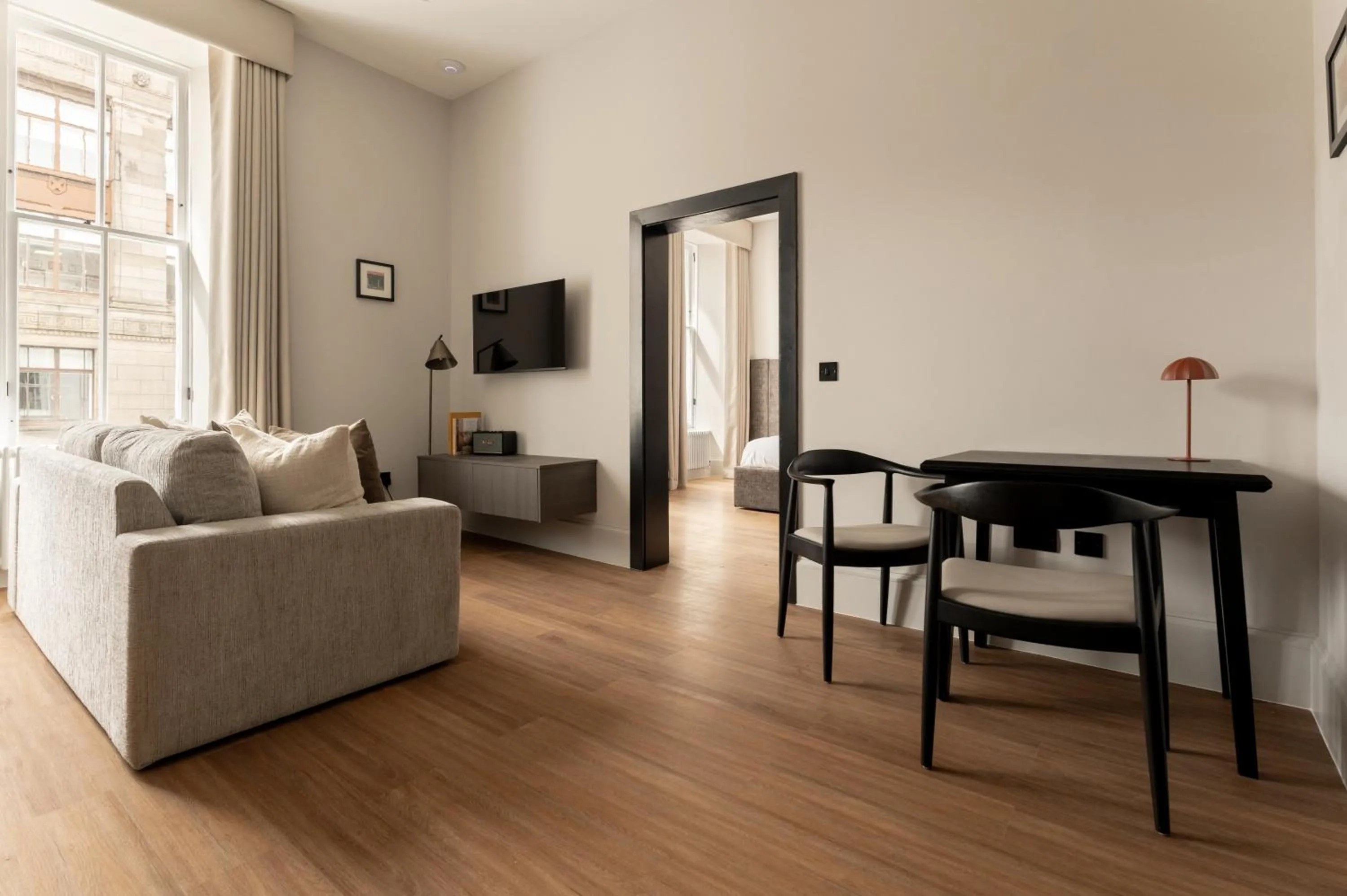 Living room in Moment Blythswood St