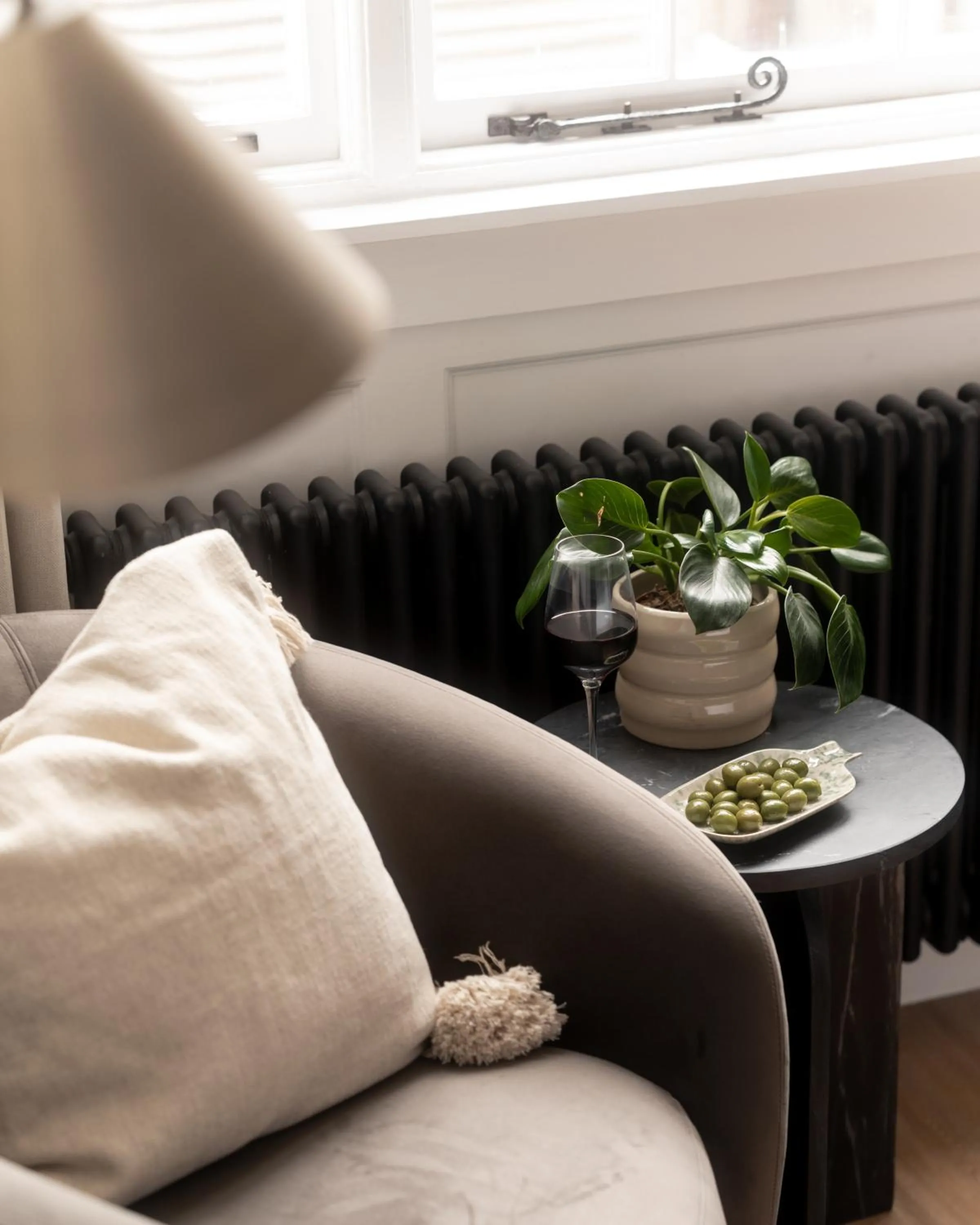 Seating area in Moment Blythswood St