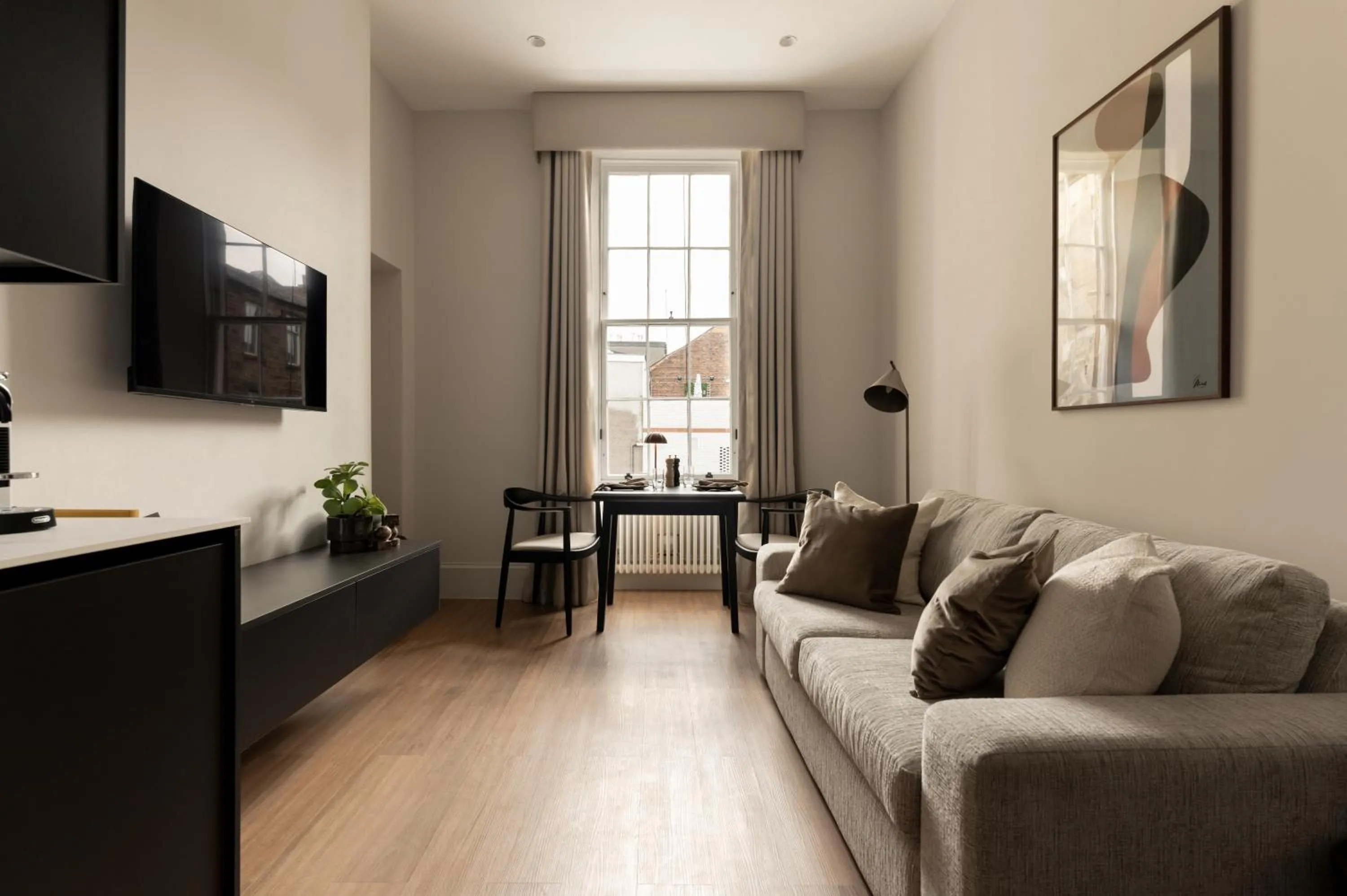 Living room in Moment Blythswood St