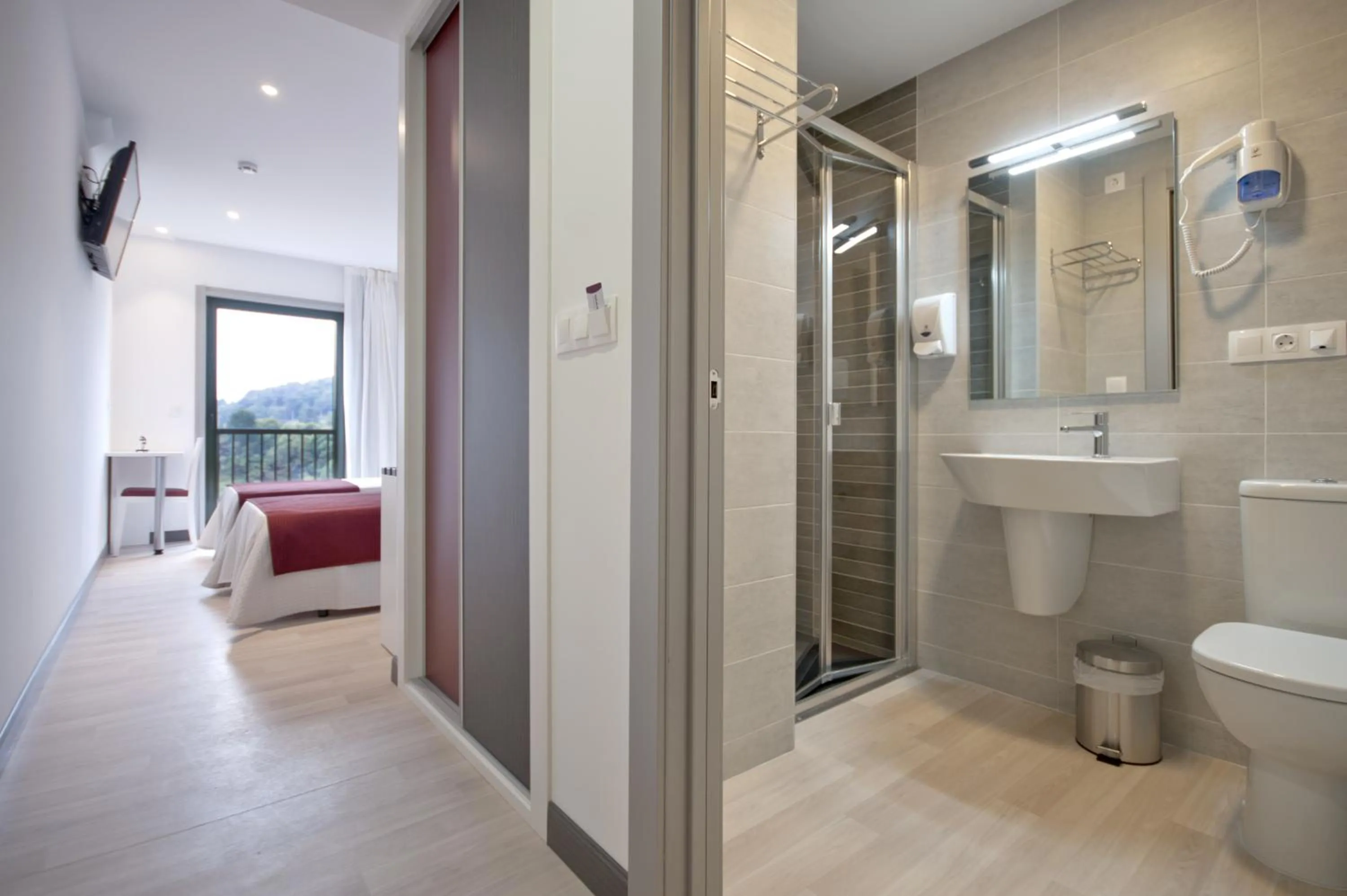 Bathroom in Hotel Ferramenteiro de Portomarin