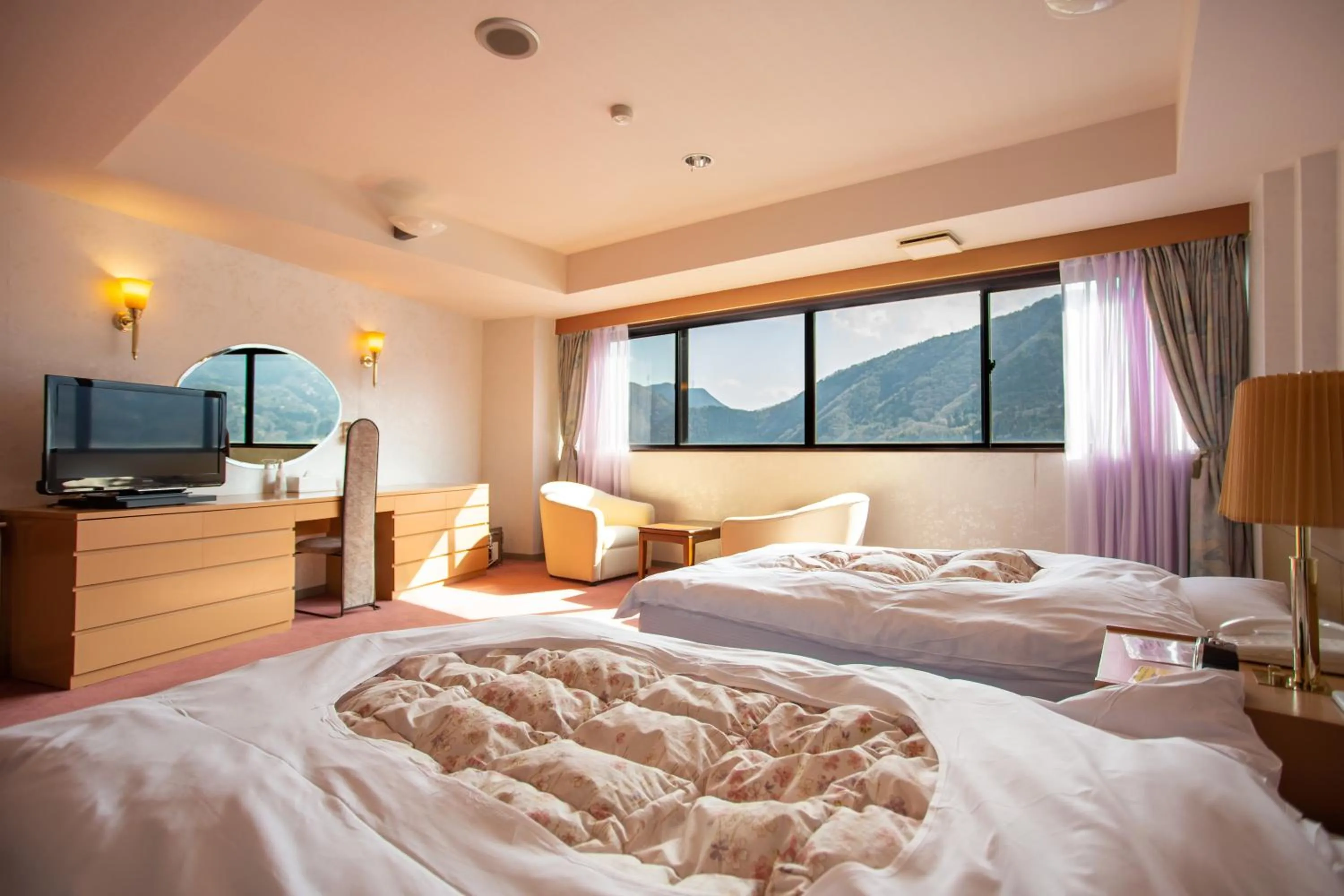 Bed in Hotel Second Stage