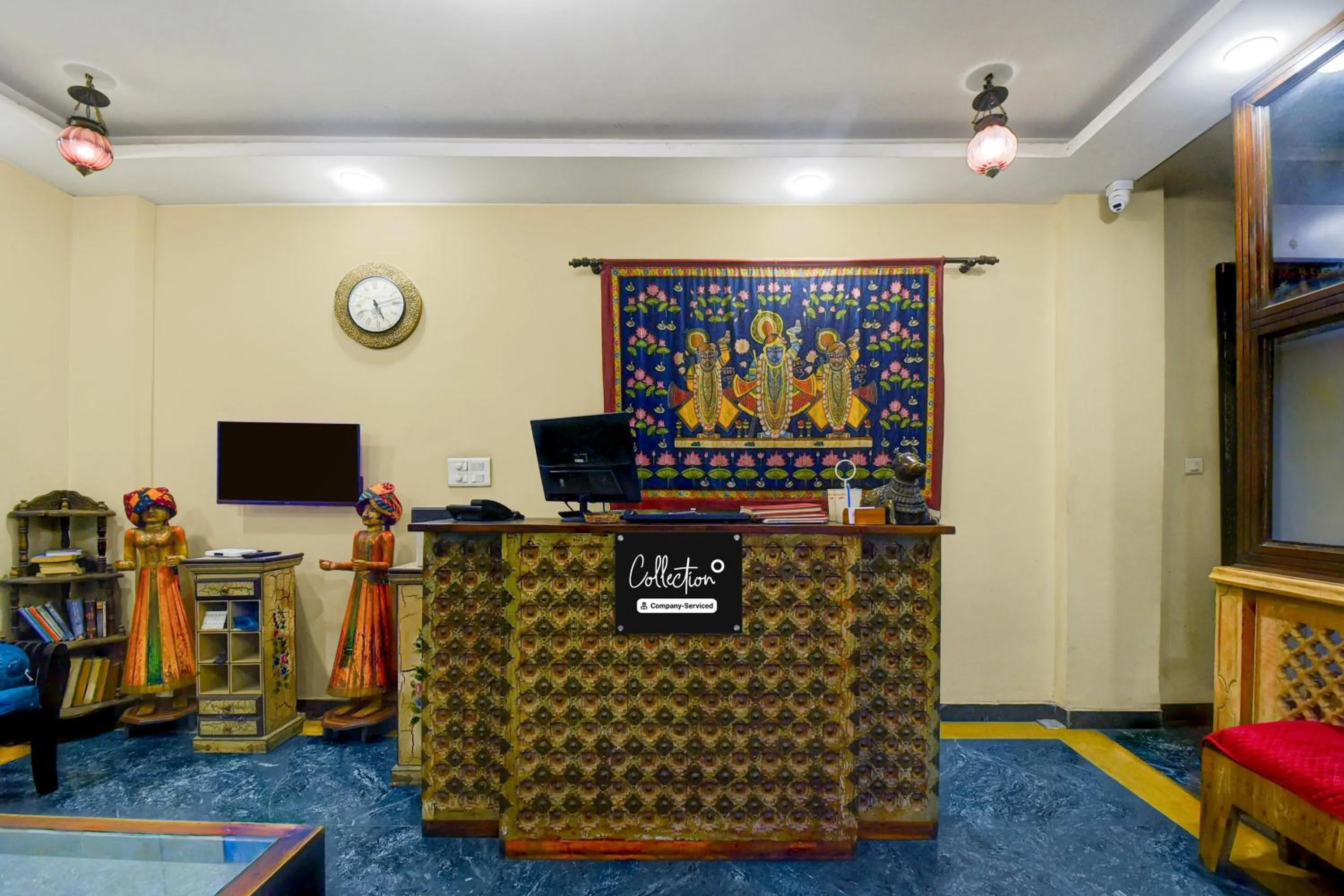 Lobby or reception in Collection O Jal Mahal Jaipur Formerly Little Ganesha Inn