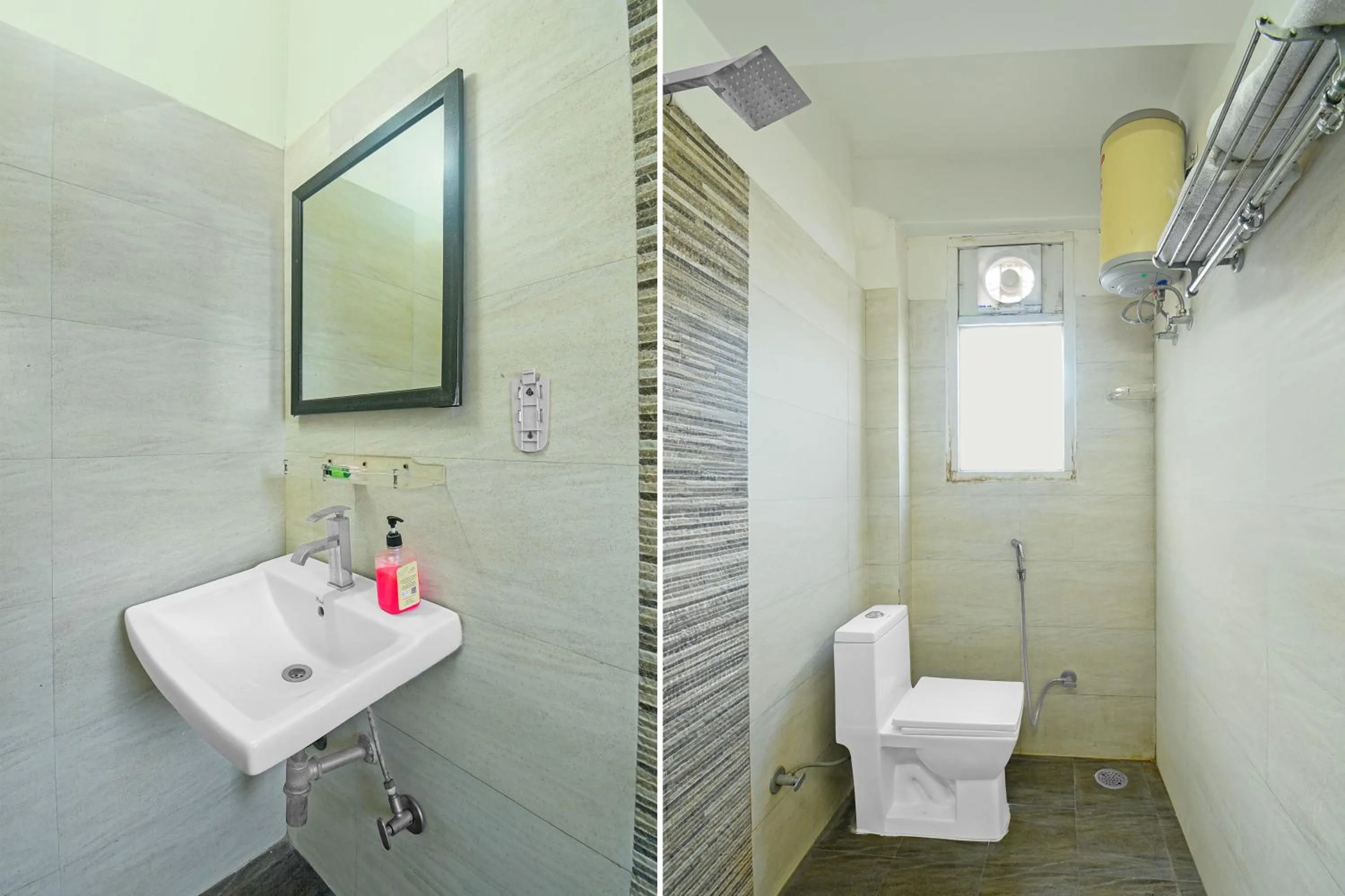 Bathroom in Collection O Jal Mahal Jaipur Formerly Little Ganesha Inn