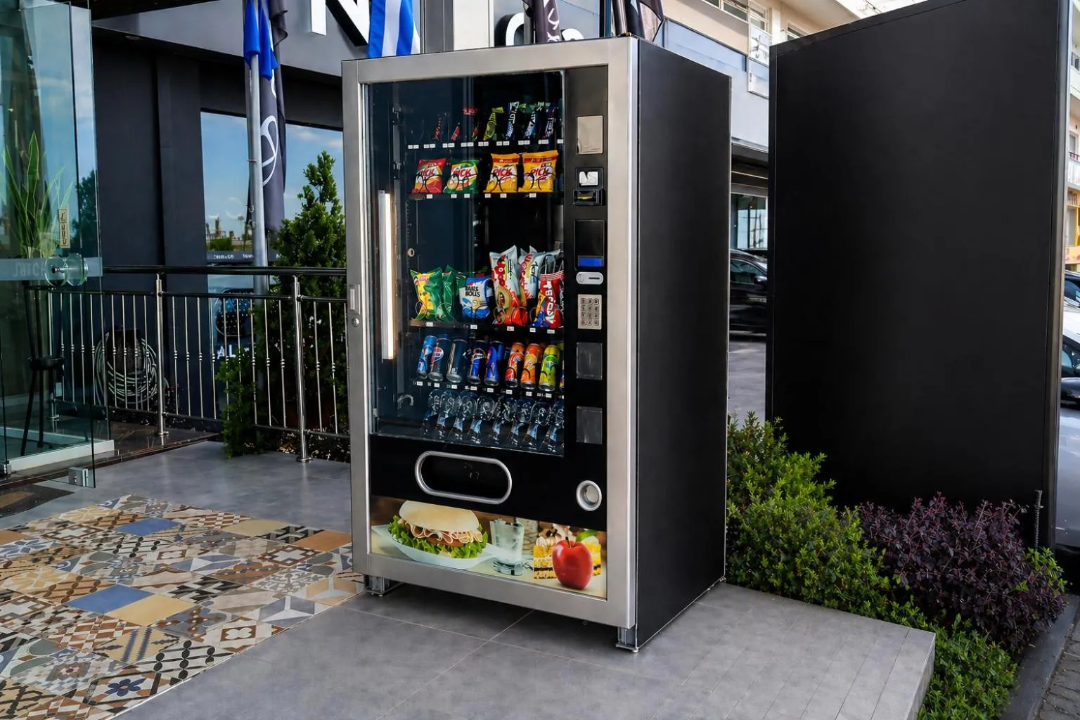 vending machine in City Life Port Hotel