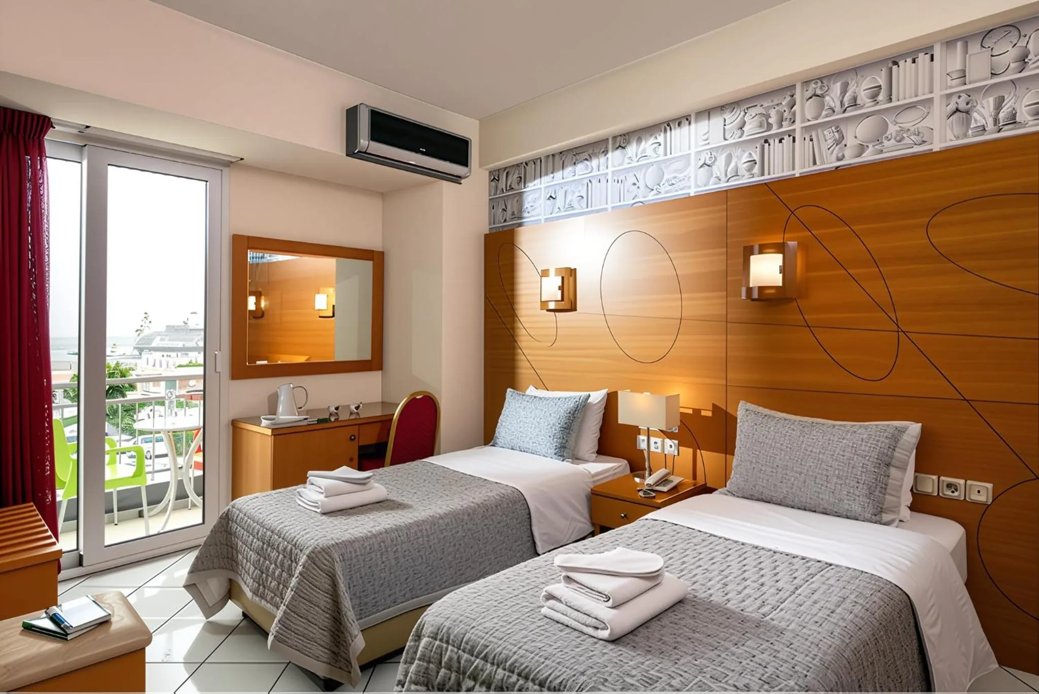 Photo of the whole room, Bed in City Life Port Hotel