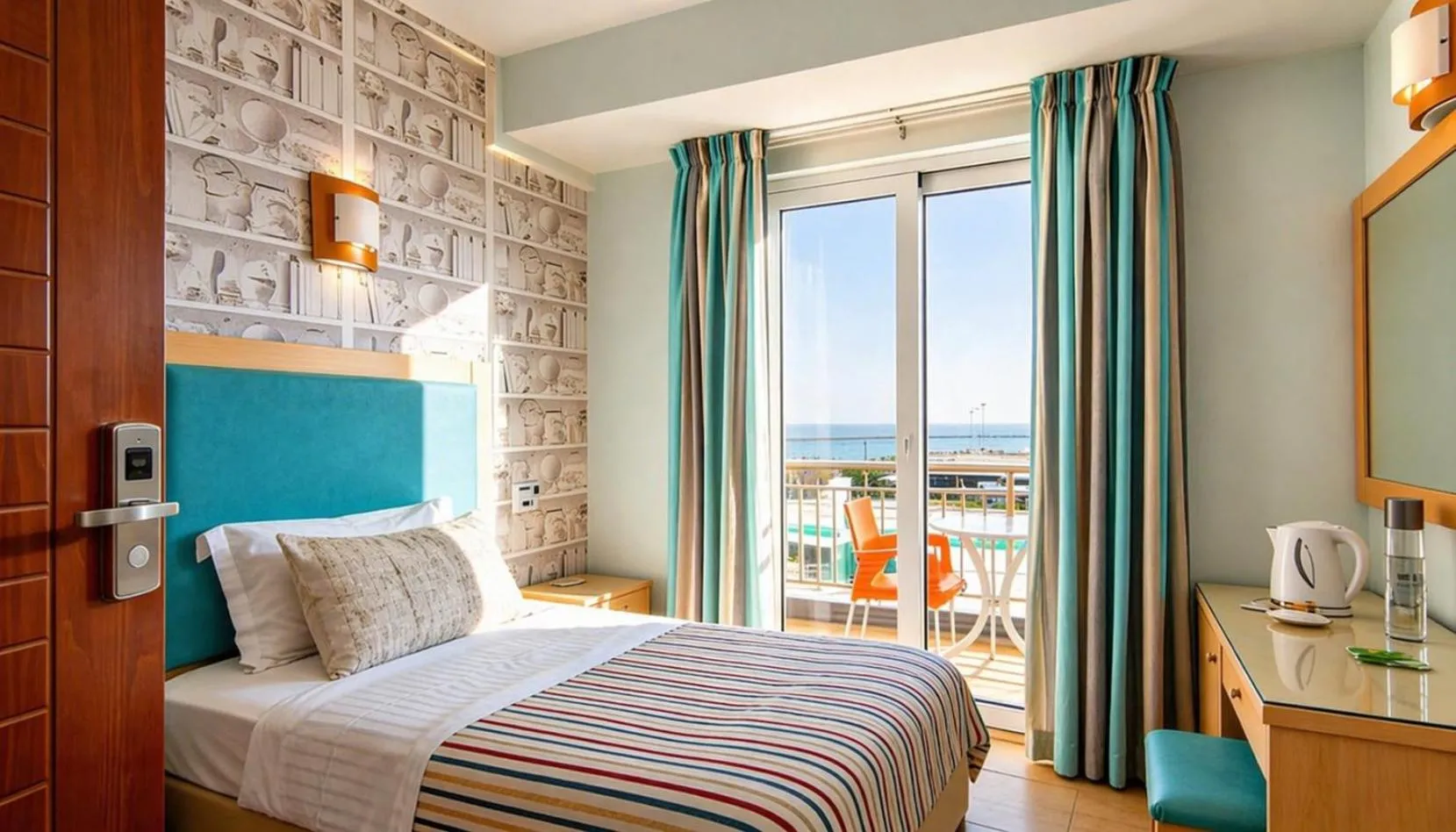 Photo of the whole room, Bed in City Life Port Hotel
