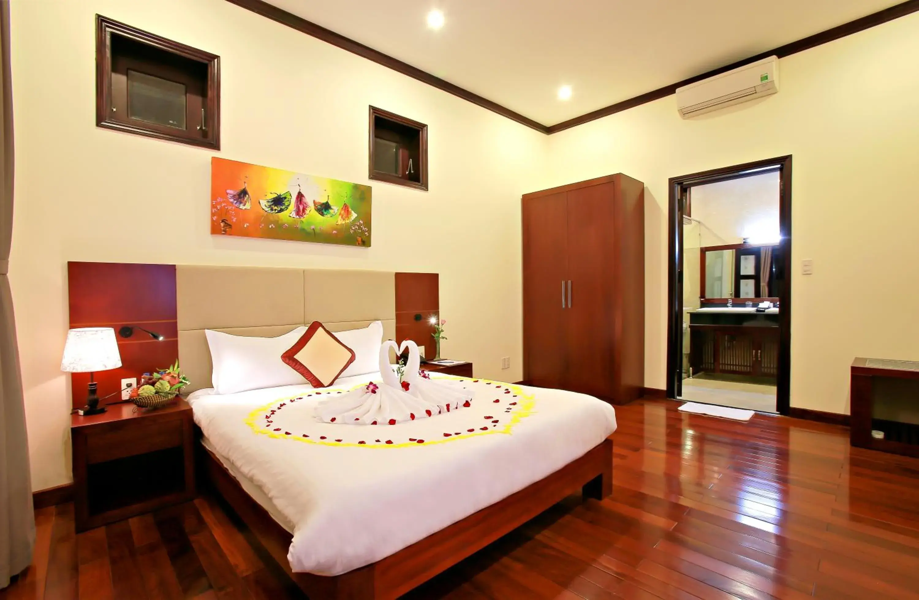 Bed in Ban Thach Riverside Hotel & Resort Bed in Ban Thach Riverside Hotel & Resort
