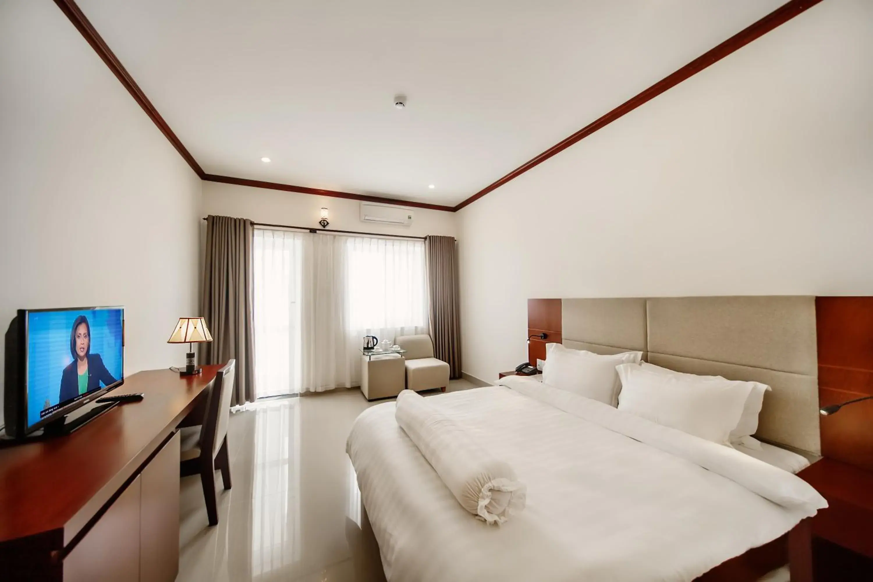 Bedroom, Bed in Ban Thach Riverside Hotel & Resort Bedroom, Bed in Ban Thach Riverside Hotel & Resort