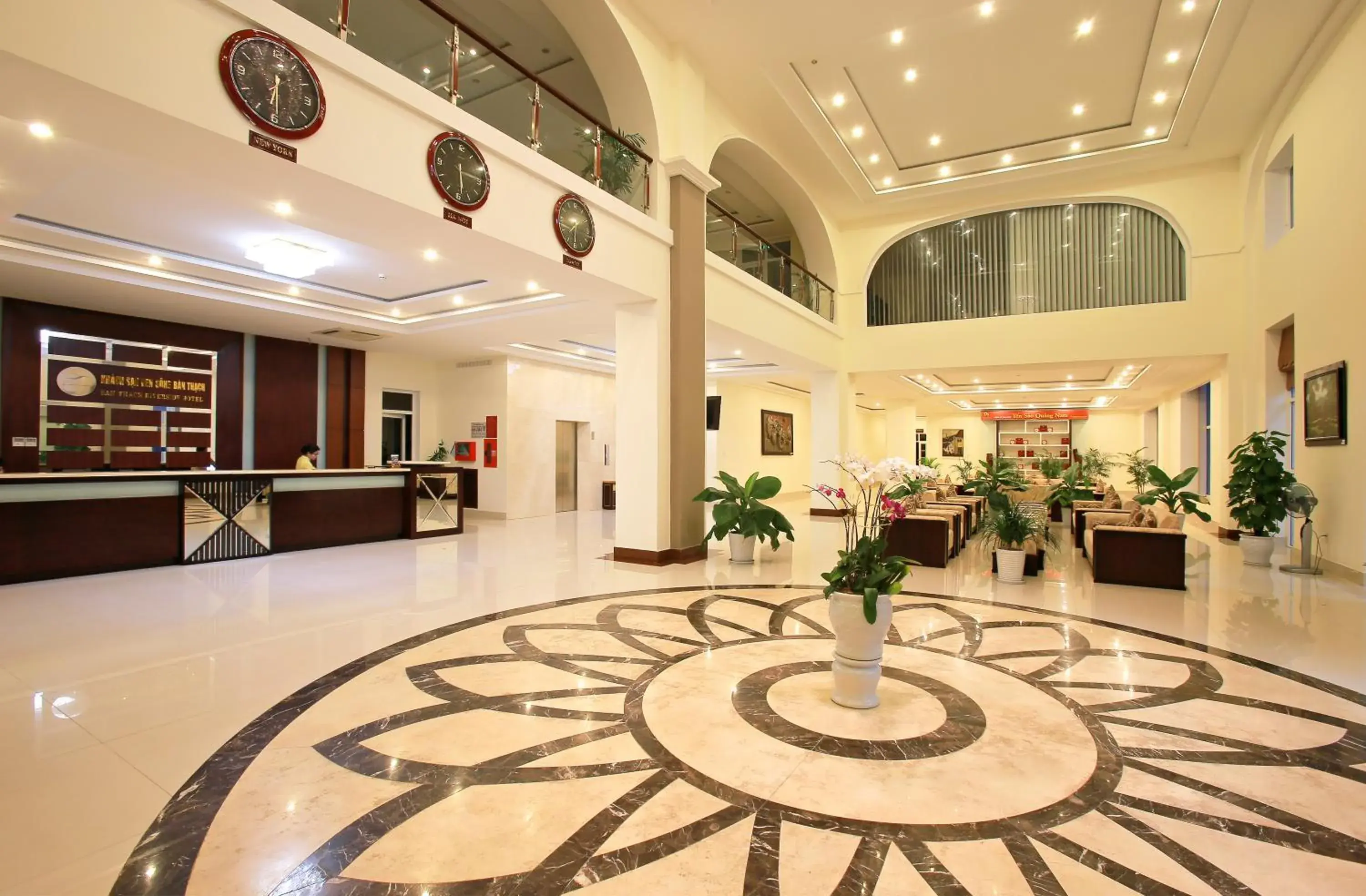 Lobby or reception in Ban Thach Riverside Hotel & Resort Lobby or reception in Ban Thach Riverside Hotel & Resort