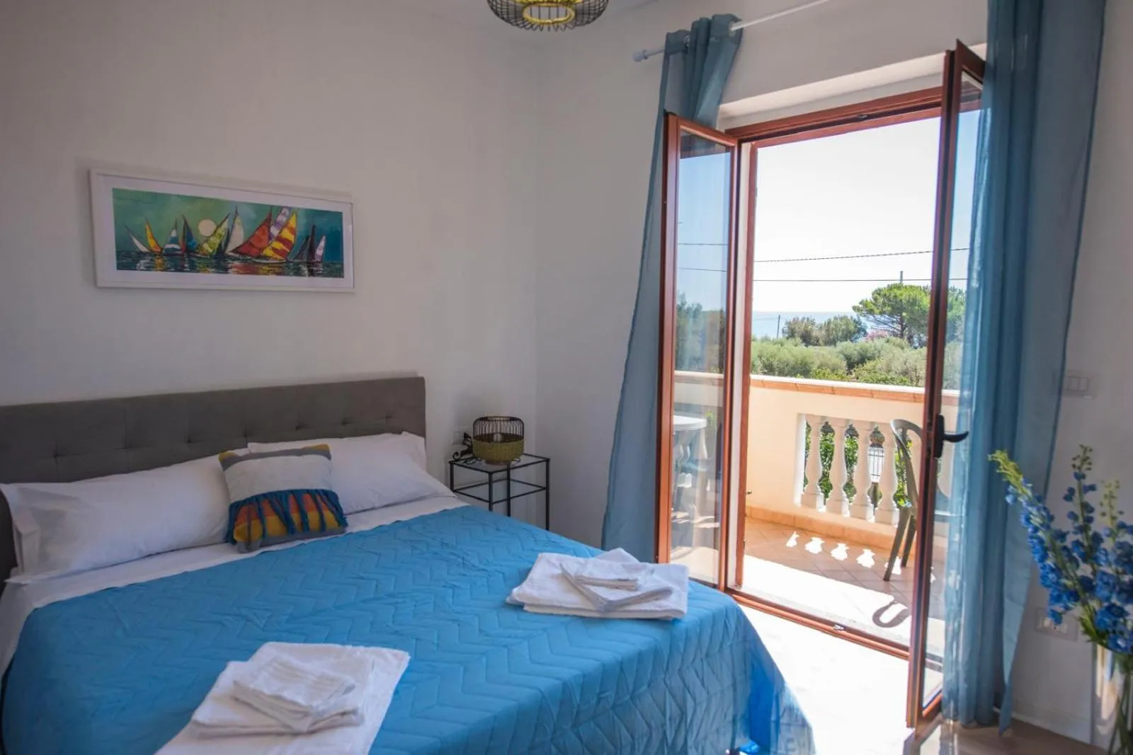 Bed in B&B Casa Cosmano