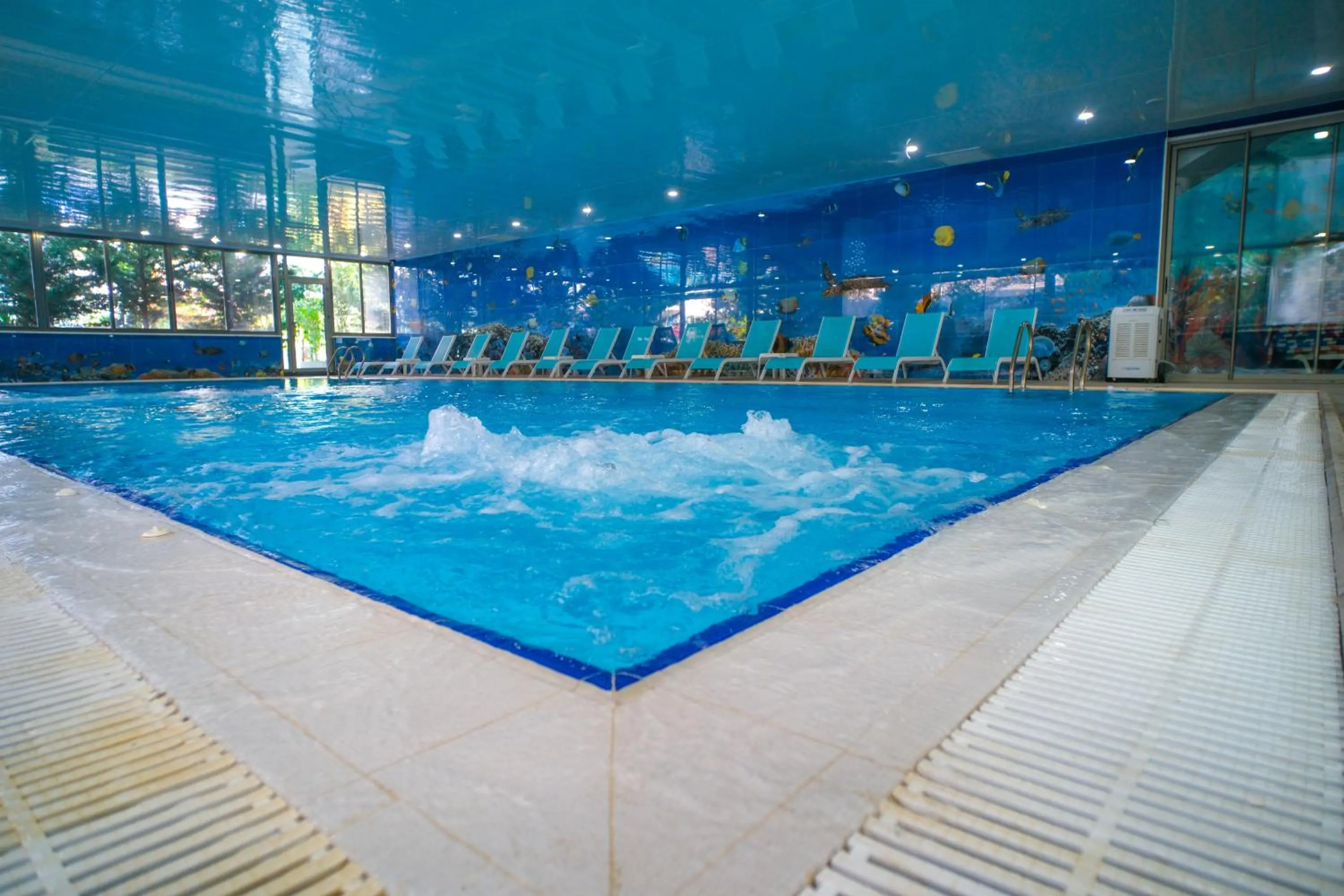Swimming pool in Graf Victor Apart Hotel