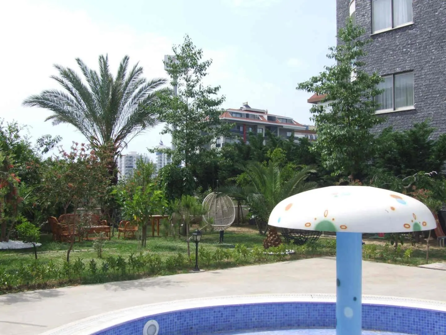 Garden in Graf Victor Apart Hotel