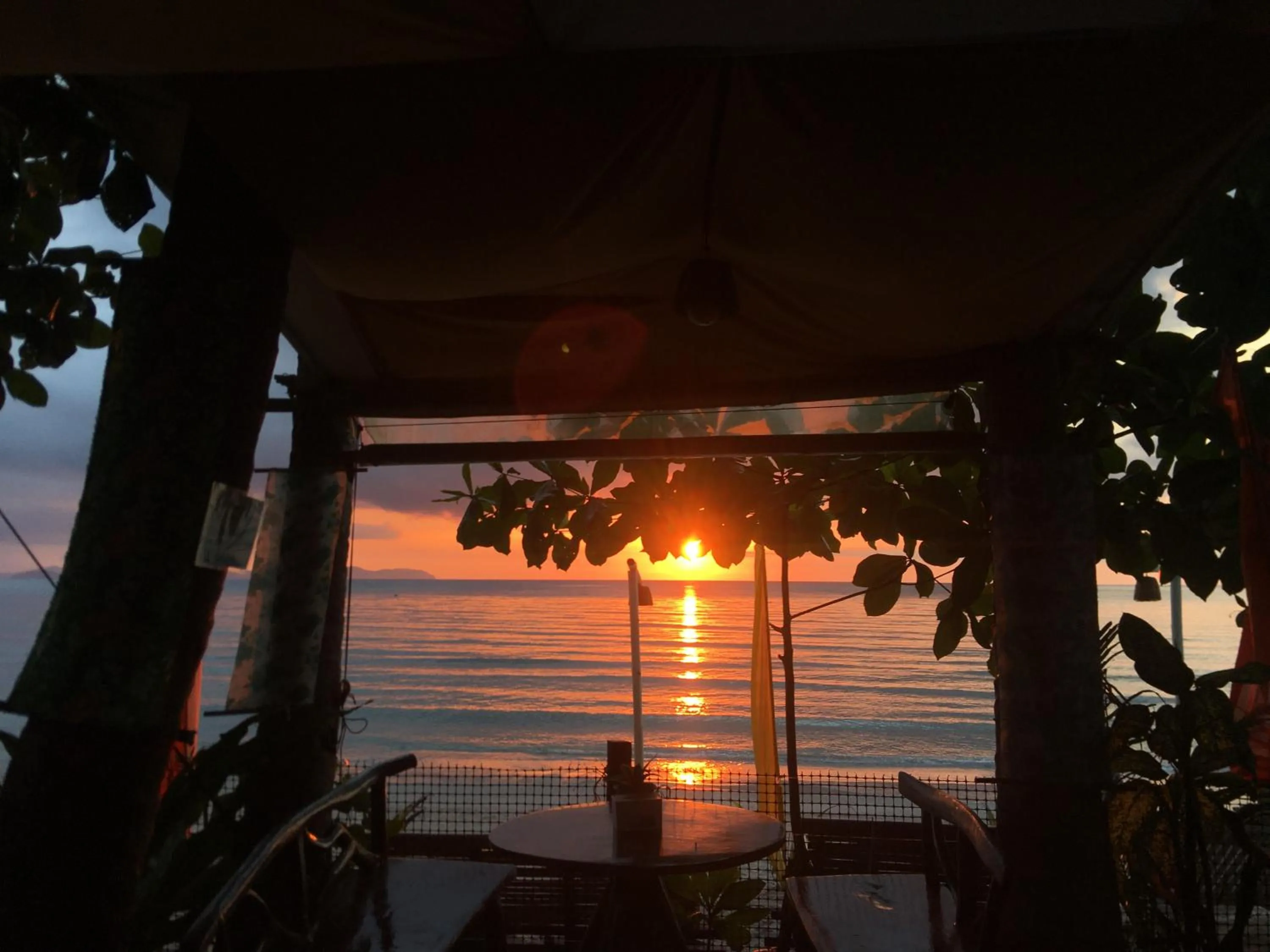 Sunset in Victoria Beach House