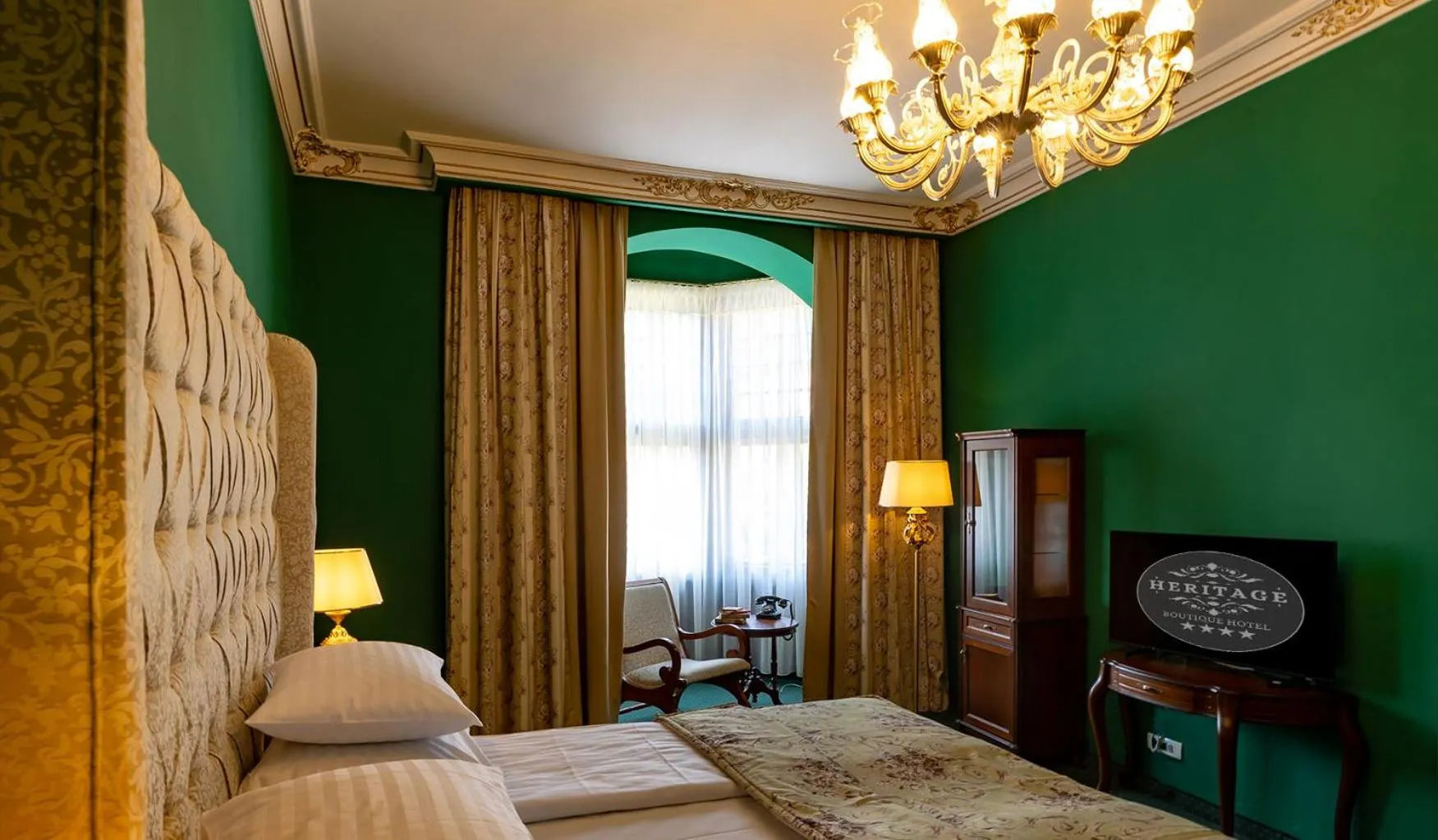 Superior Double Room in Heritage Boutique Hotel Sighisoara