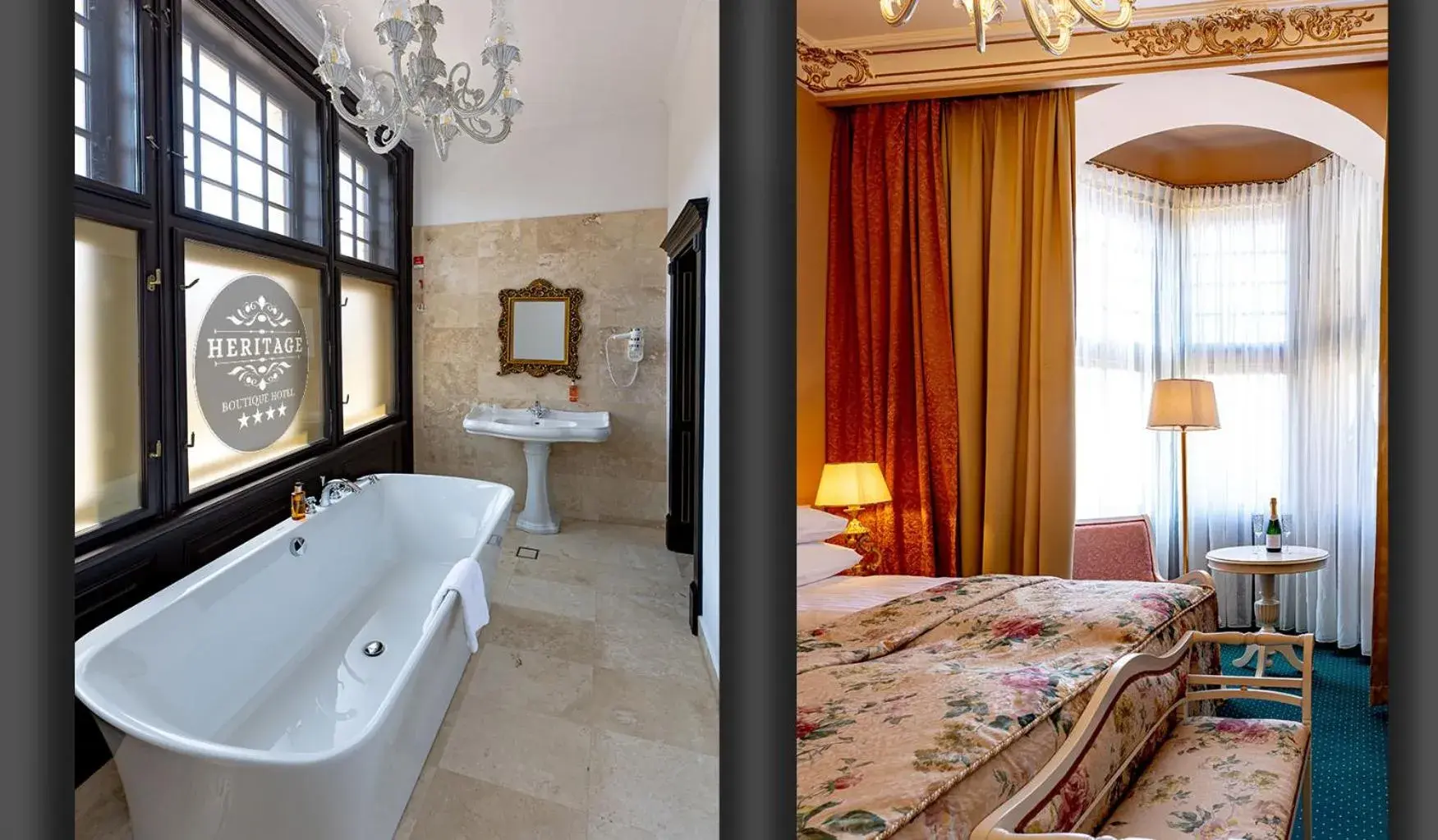Deluxe Double Room with Bath in Heritage Boutique Hotel Sighisoara Deluxe Double Room with Bath in Heritage Boutique Hotel Sighisoara