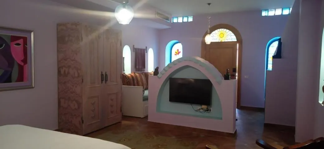 Bed in Lazib Inn Resort & Spa