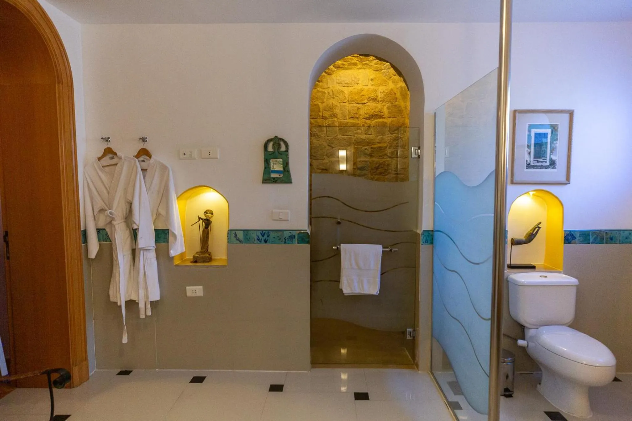 Bathroom in Lazib Inn Resort & Spa