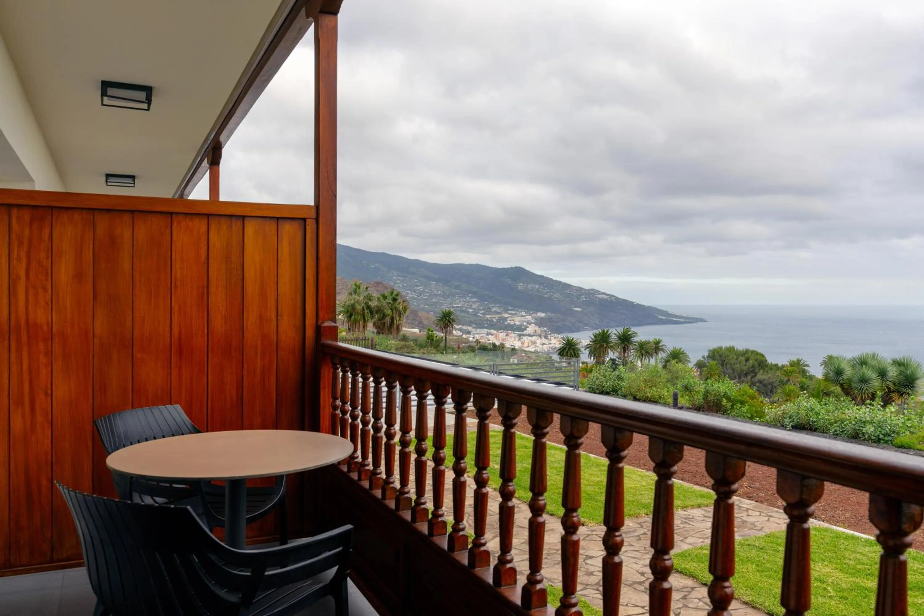 Garden view in Parador de La Palma